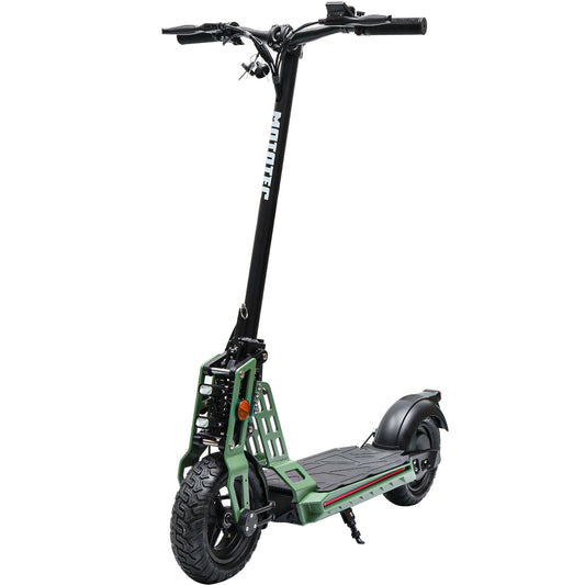 MotoTec Free Ride 48v 600w Electric Scooter Green