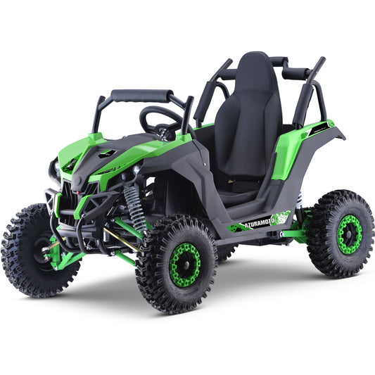 MotoTec Raider Kids UTV 48V 1200W Green