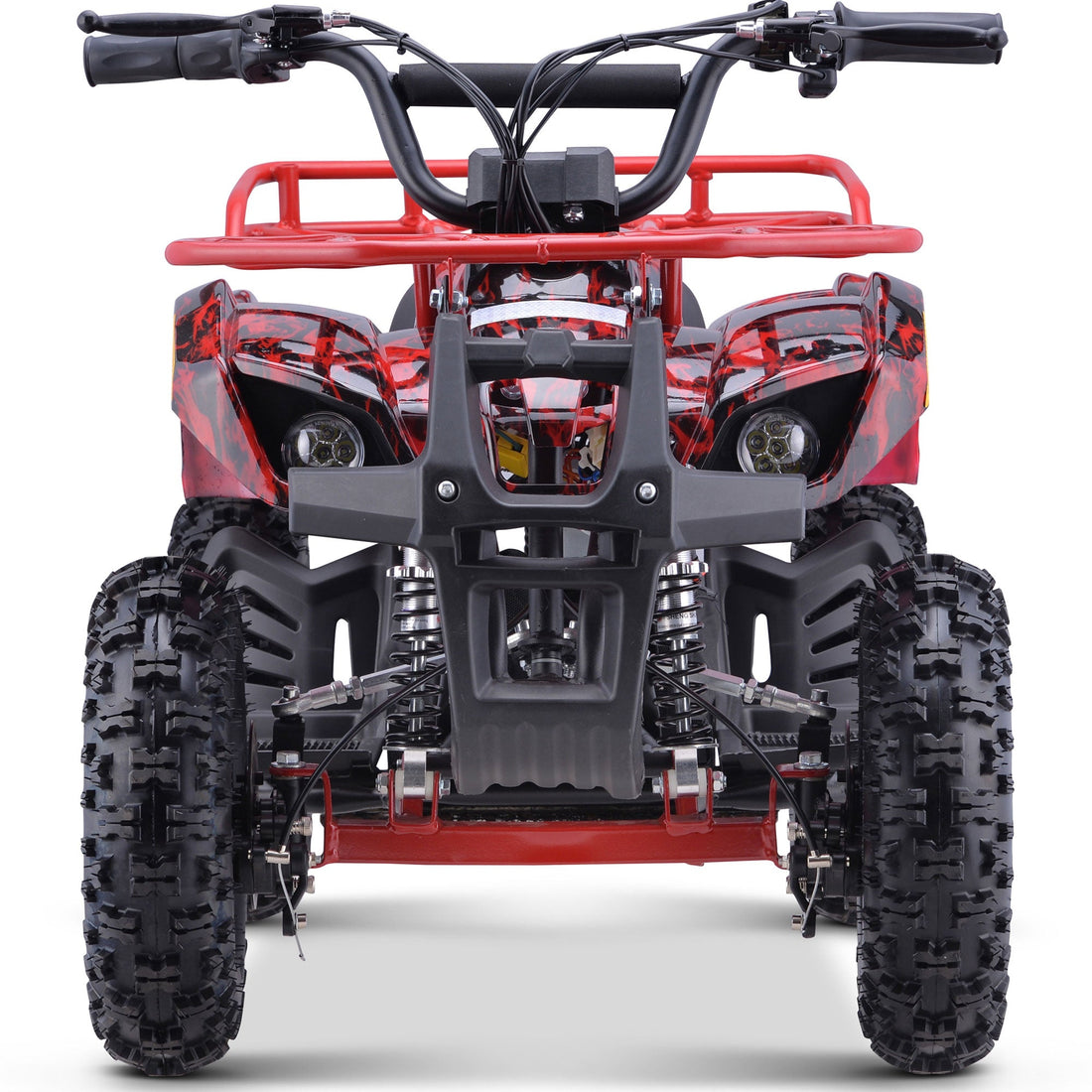 MotoTec Sonora 36v Kids ATV Red Flame