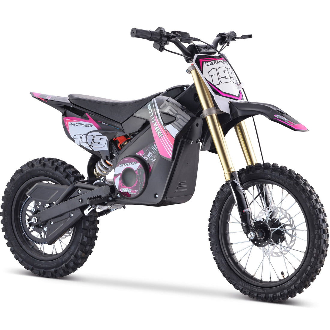 MotoTec 36v Pro Electric Dirt Bike Pink