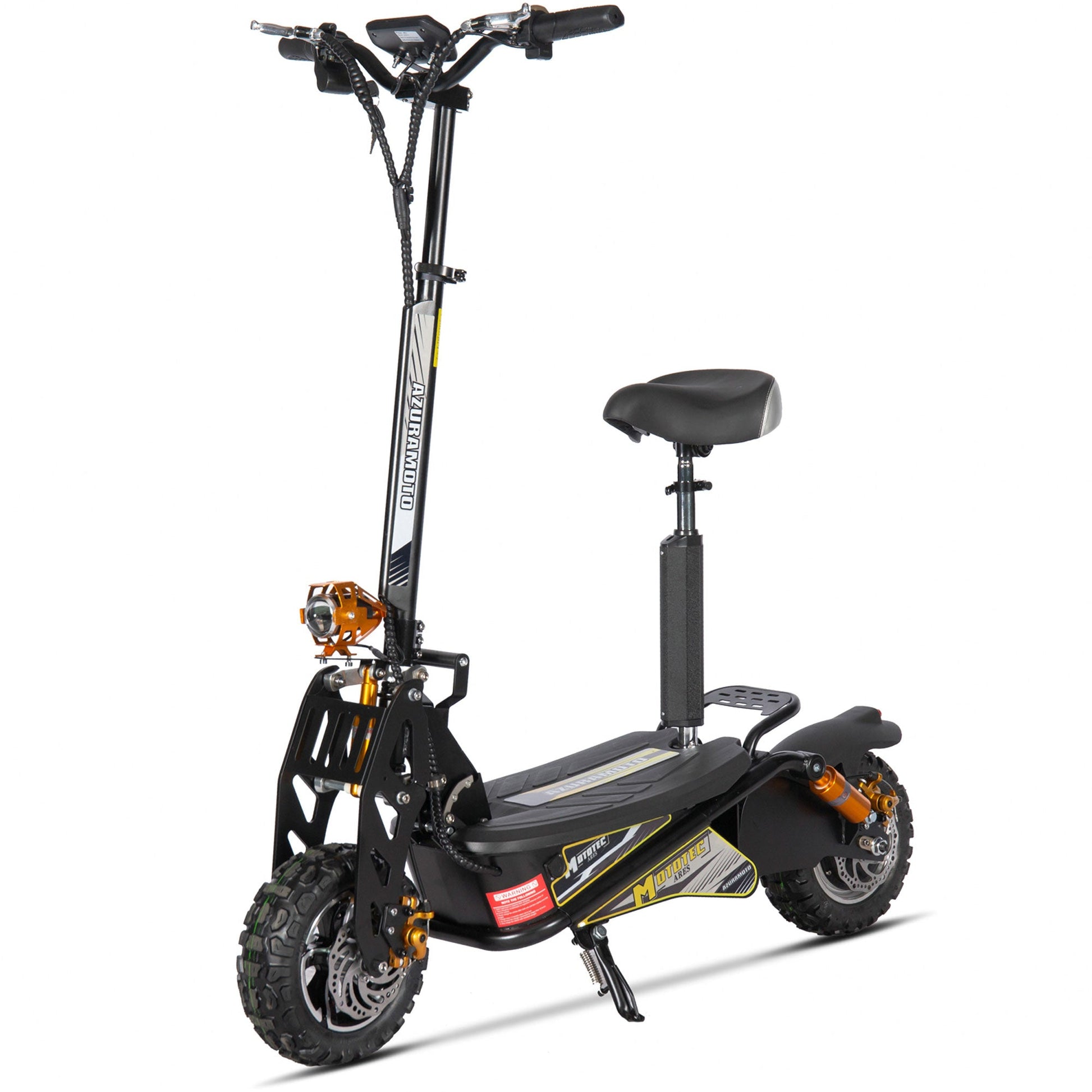 MotoTec Ares 48v 1600w Electric Scooter - Image 3