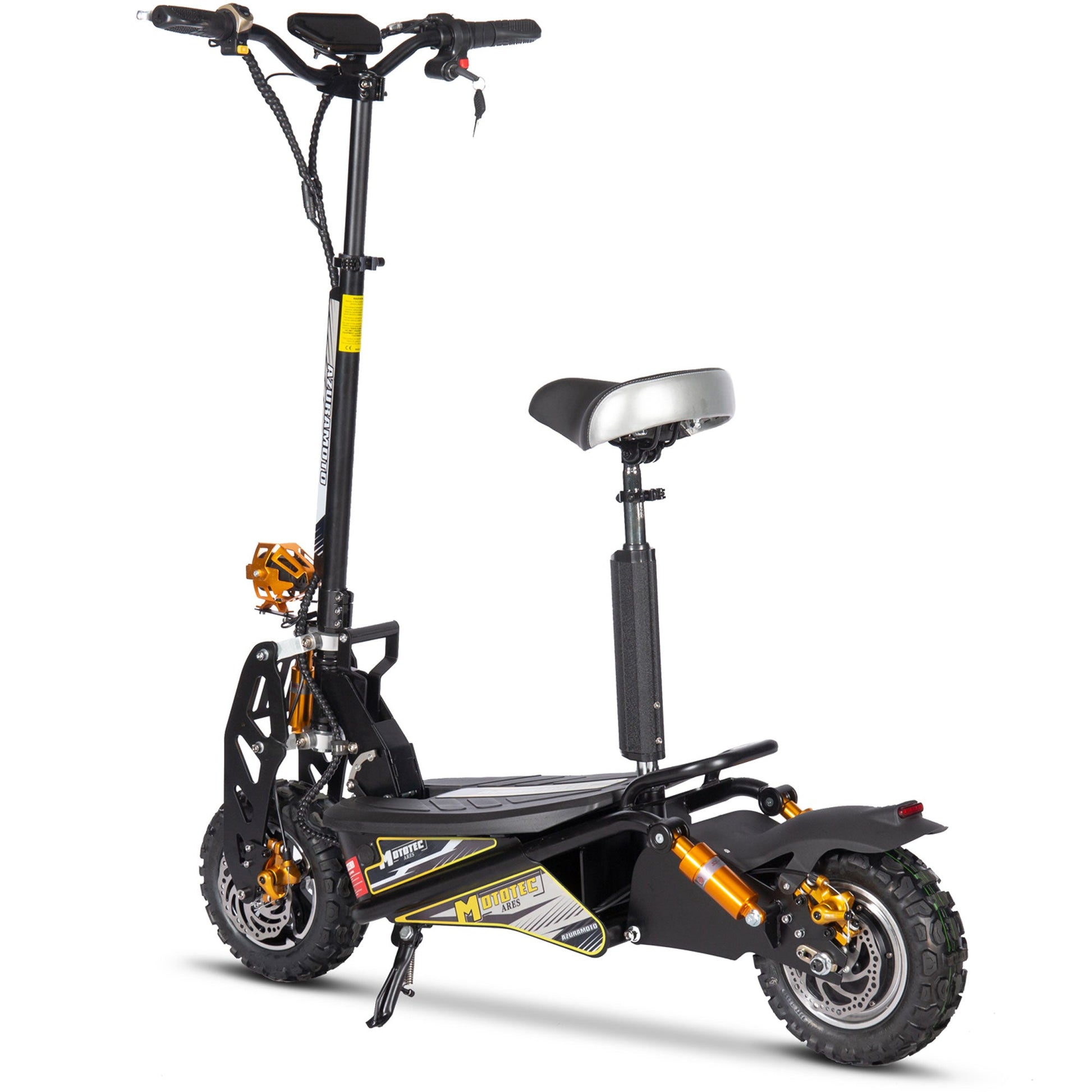 MotoTec Ares 48v 1600w Electric Scooter - Image 5