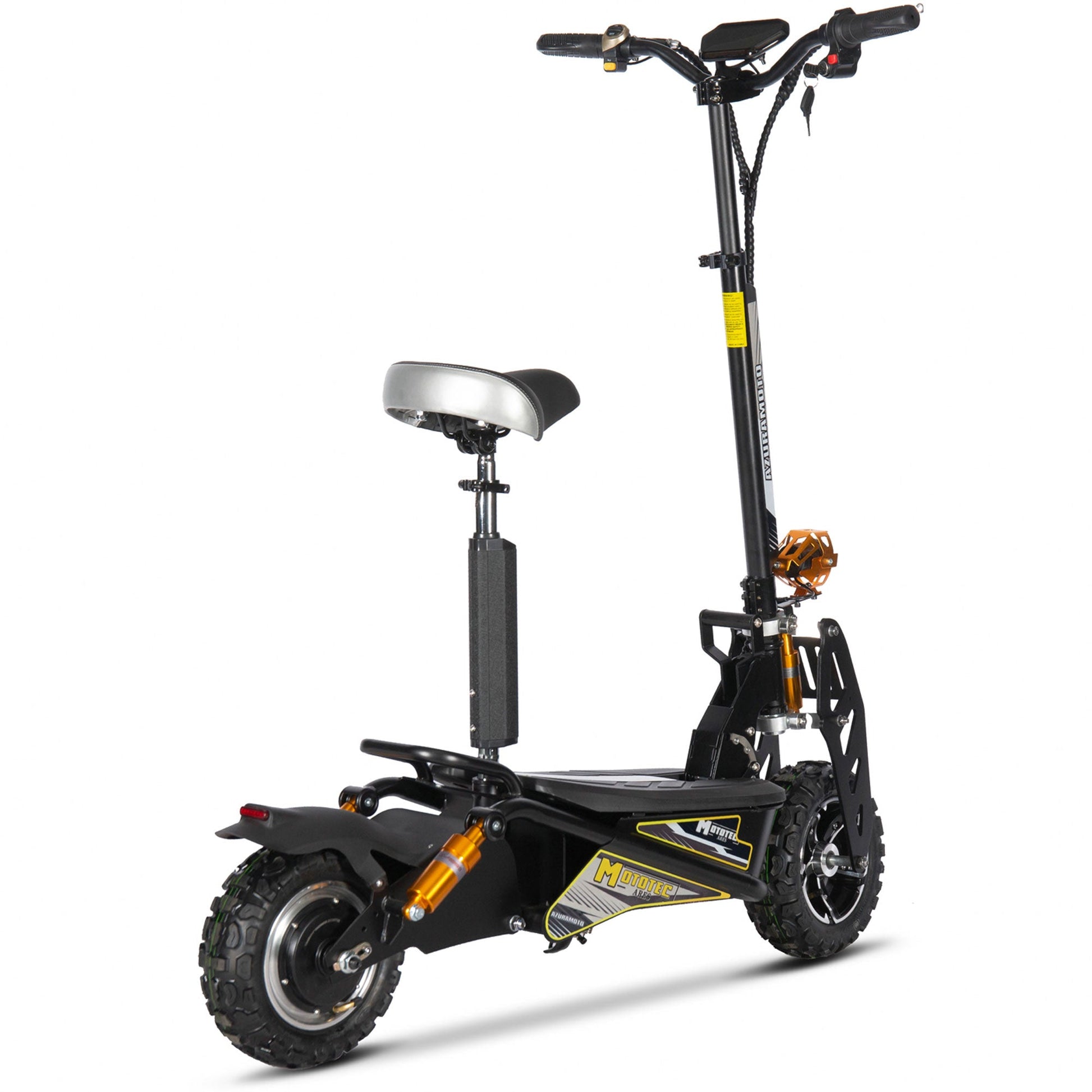 MotoTec Ares 48v 1600w Electric Scooter - Image 2
