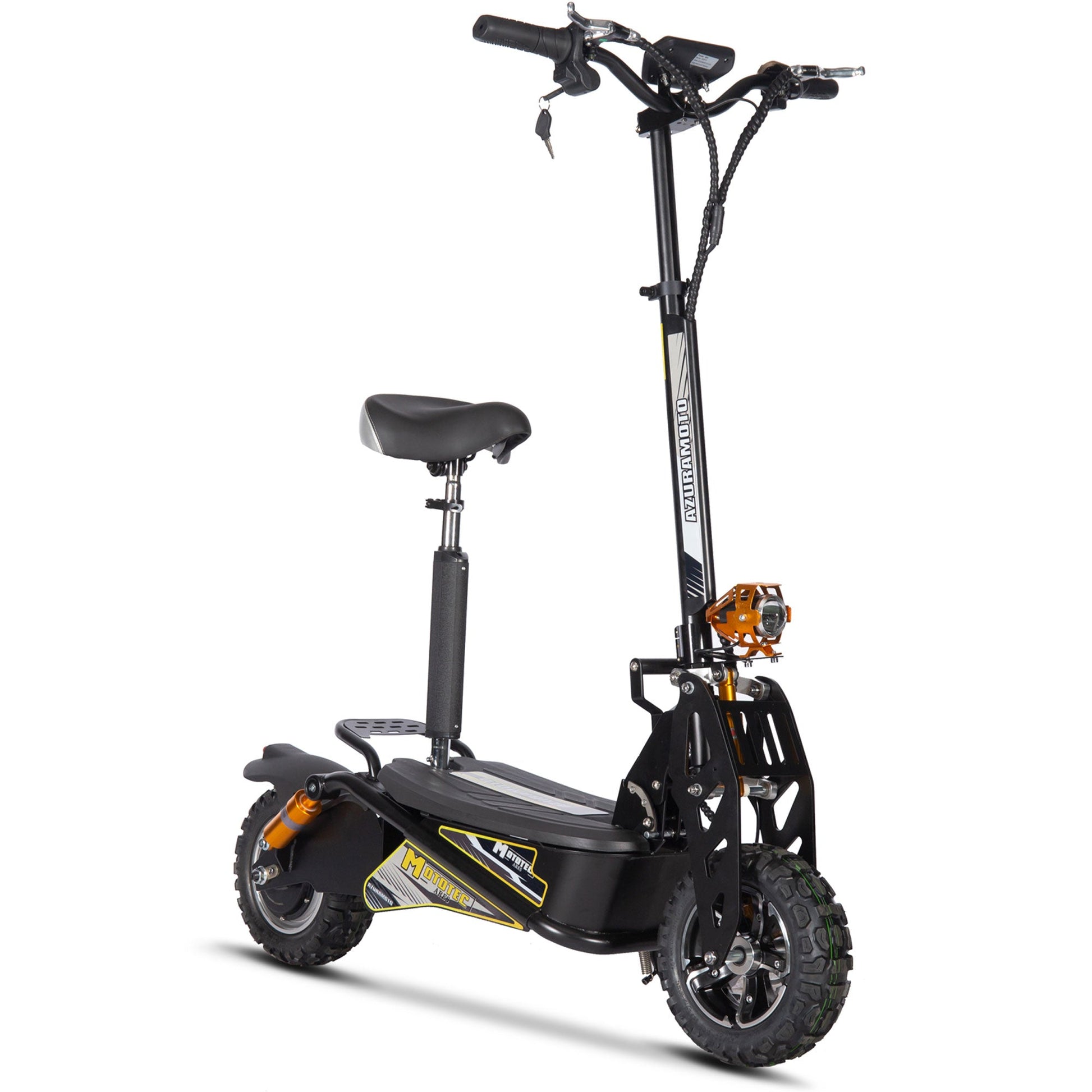 MotoTec Ares 48v 1600w Electric Scooter - Image 9