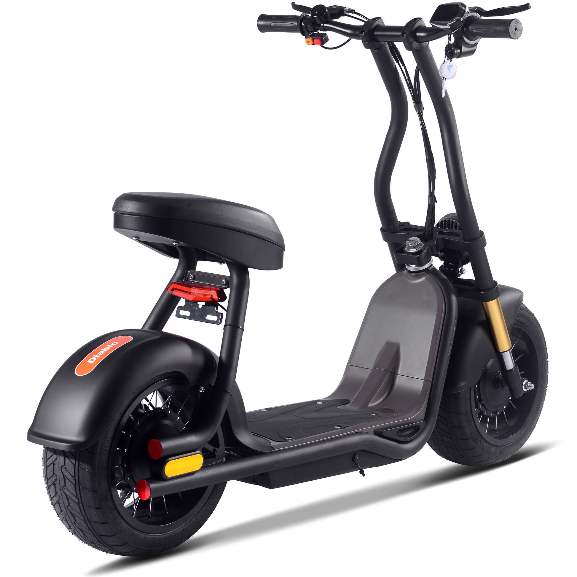 MotoTec Diablo 48v 1000w Lithium Electric Scooter - Image 2