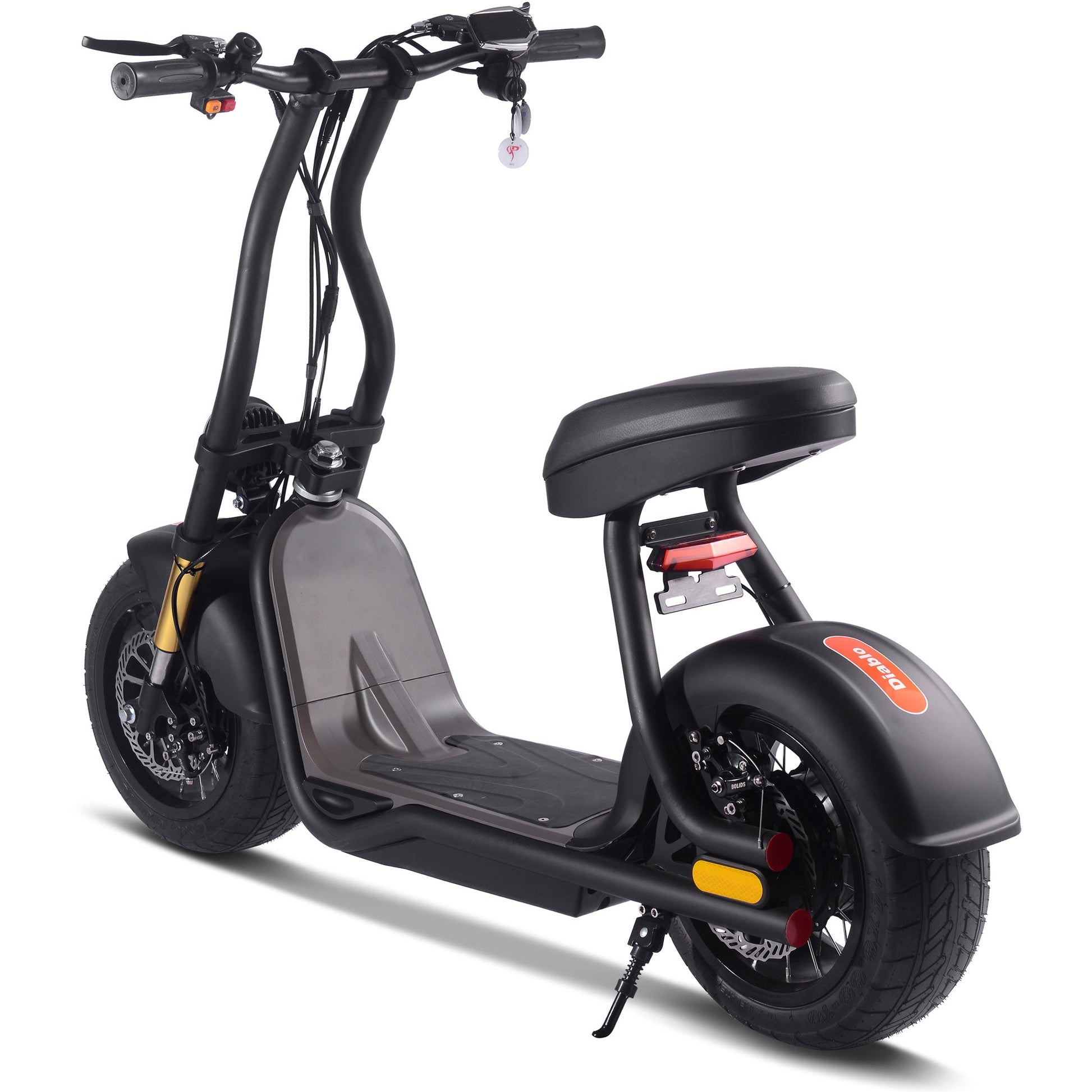 MotoTec Diablo 48v 1000w Lithium Electric Scooter - Image 5