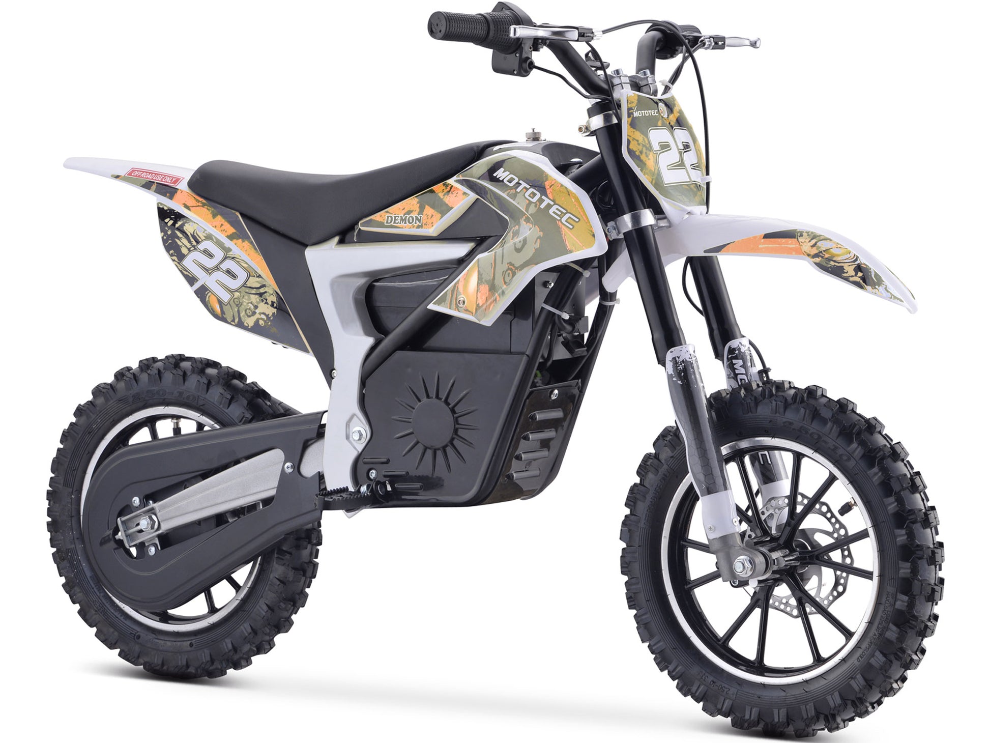 MotoTec 36v 500w Demon Electric Dirt Bike for Kids - Image 1
