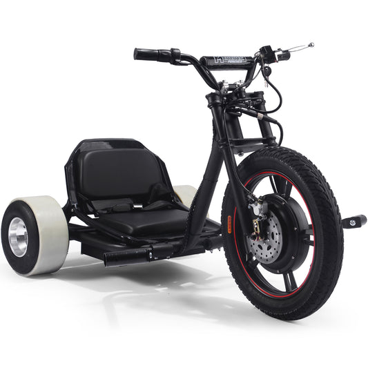 MotoTec 48V 800W Electric Drifter Trike Lithium