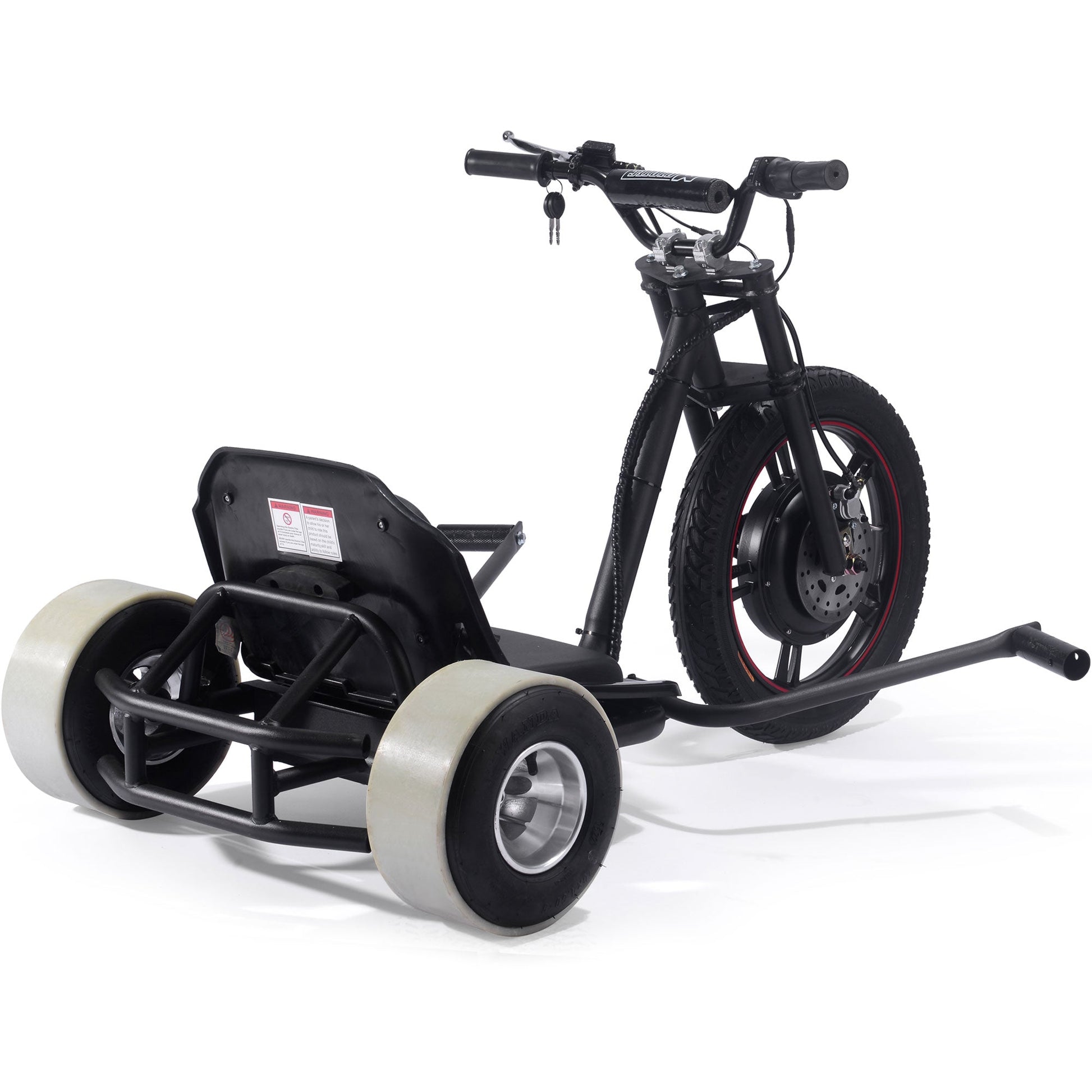 MotoTec Drifter 48v 800w Electric Trike Lithium - Image 4