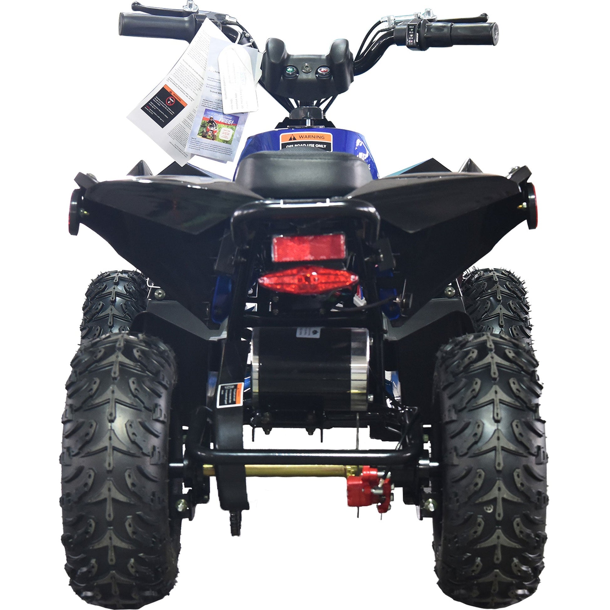 MotoTec E-Bully 36v 1000w ATV Blue - Image 2
