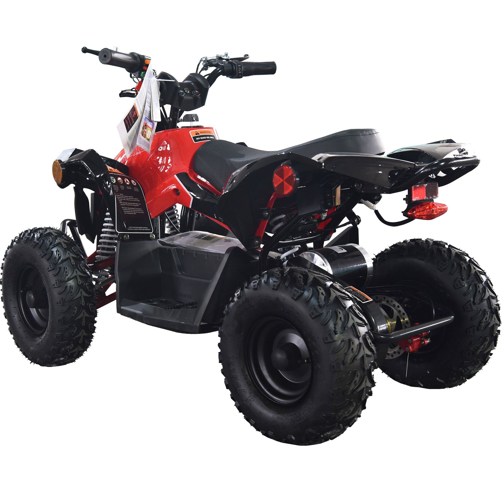 MotoTec E-Bully 36v 1000w ATV Red - Image 11