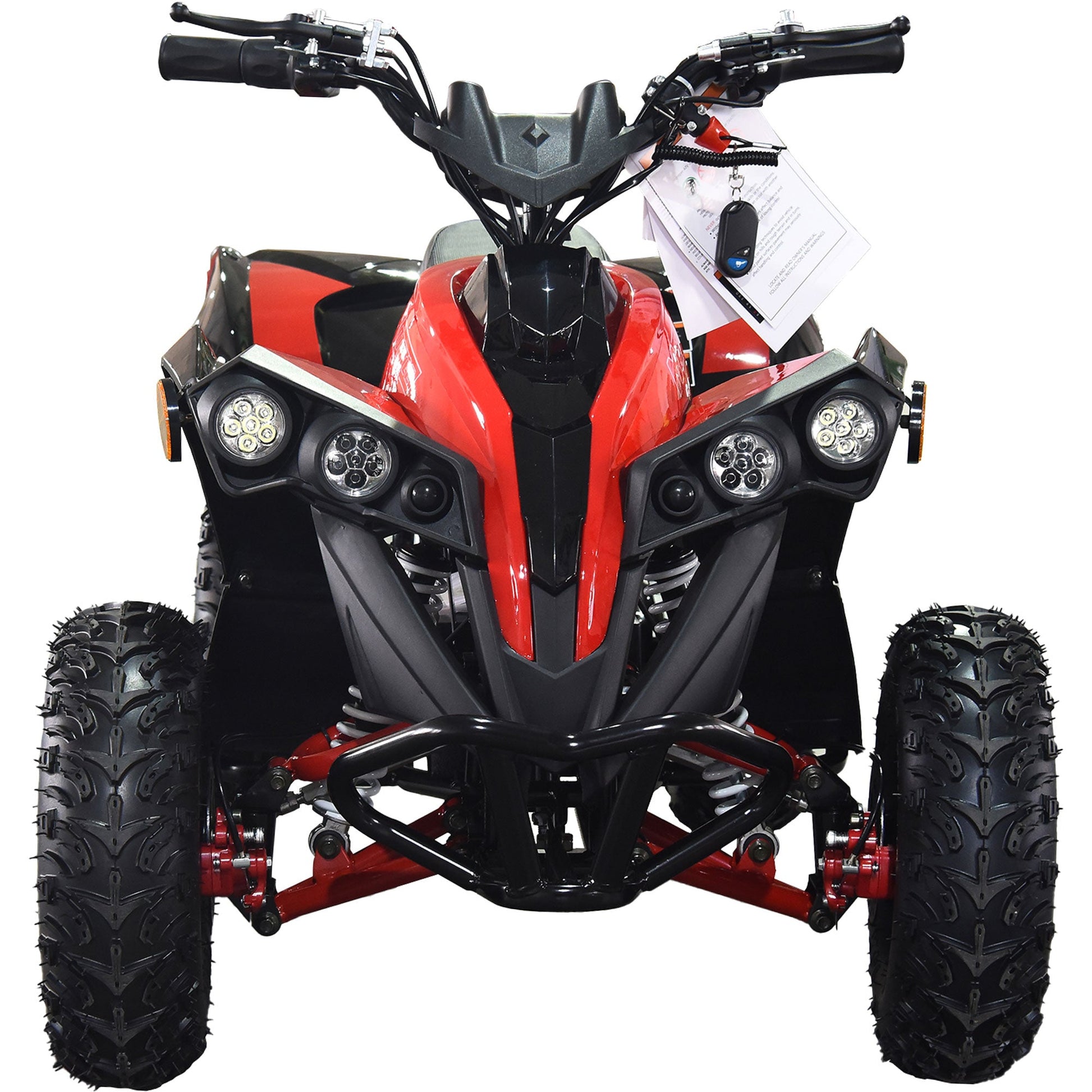 MotoTec E-Bully 36v 1000w ATV Red - Image 3