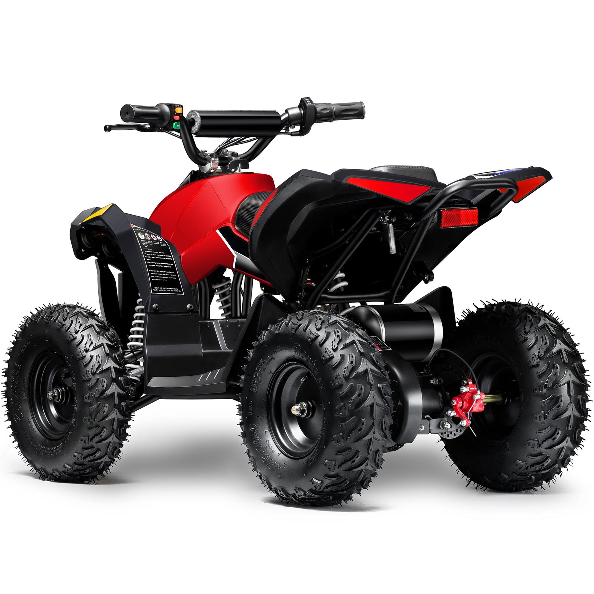 MotoTec E-Bully 36v 1000w ATV Red - Image 8