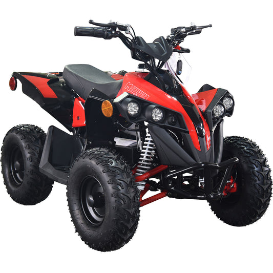 MotoTec E-Bully 36V 1000W Kids Electric ATV Red