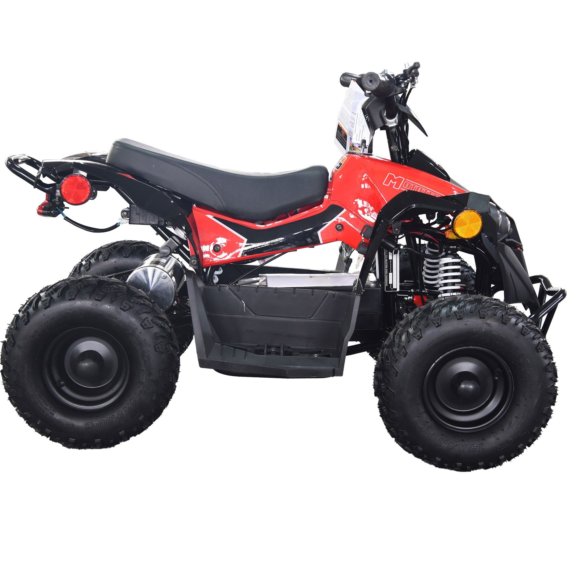MotoTec E-Bully 36v 1000w ATV Red - Image 9