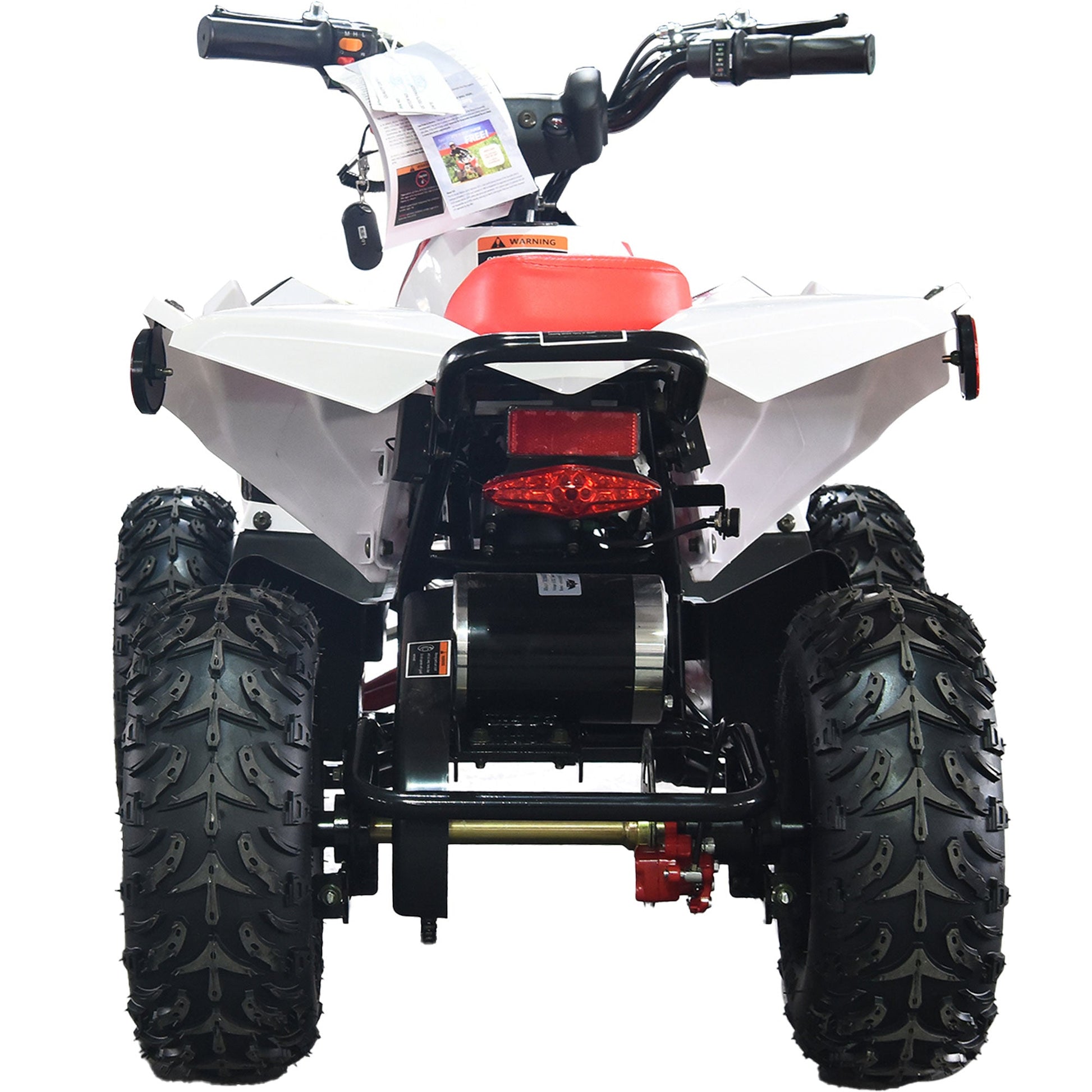 MotoTec E-Bully 36v 1000w ATV White - Image 11