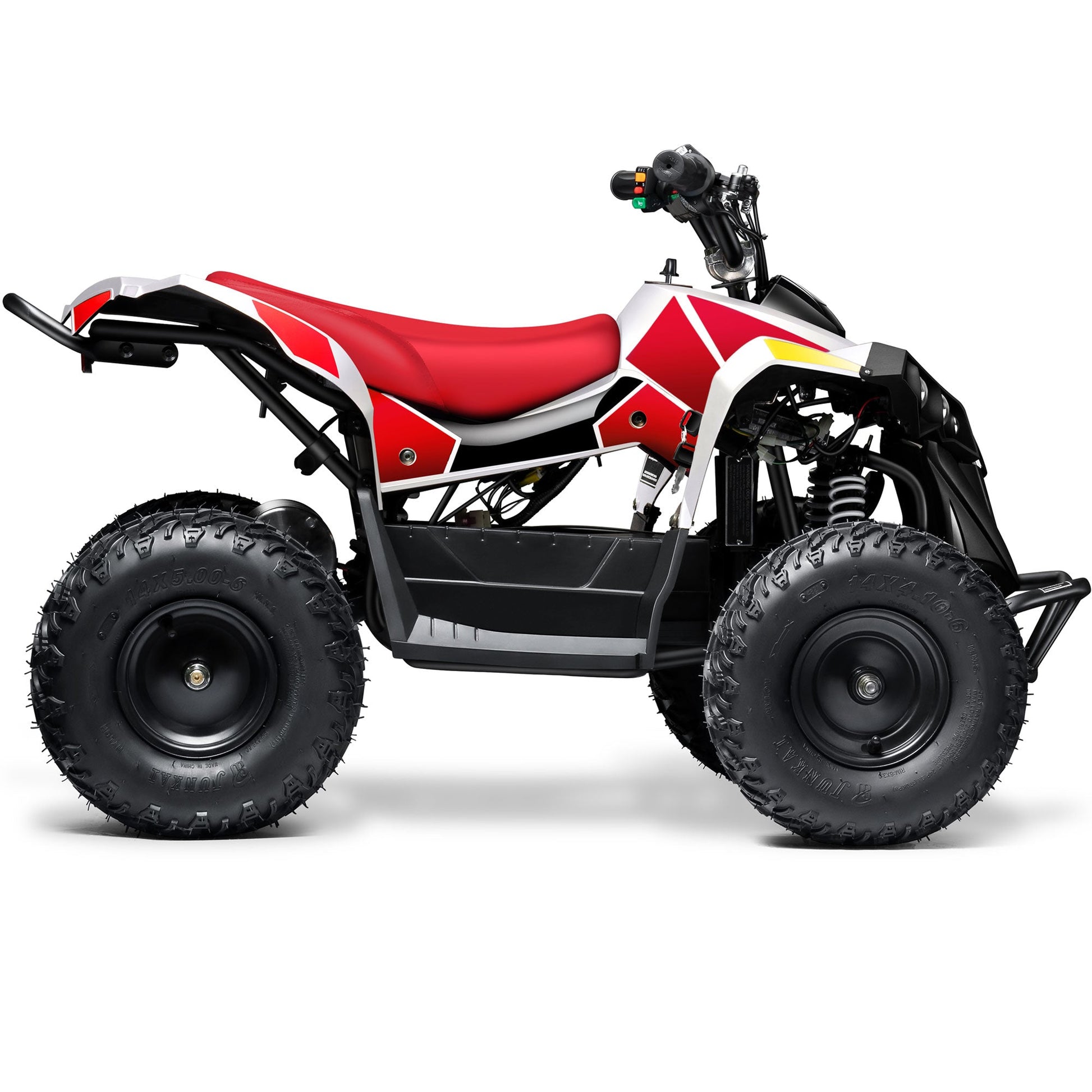 MotoTec E-Bully 36v 1000w ATV White - Image 4