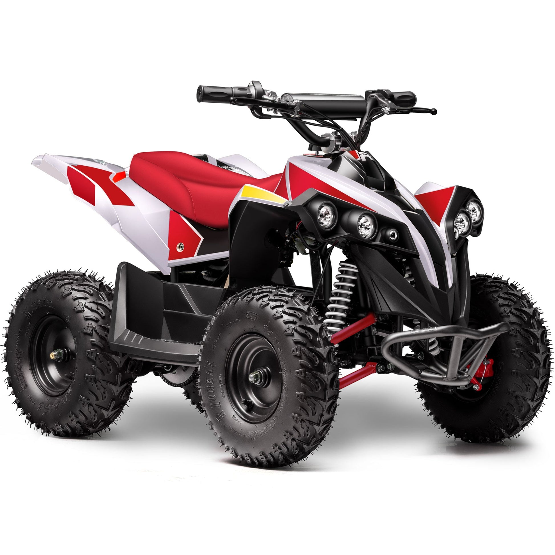MotoTec E-Bully 36v 1000w ATV White - Image 3