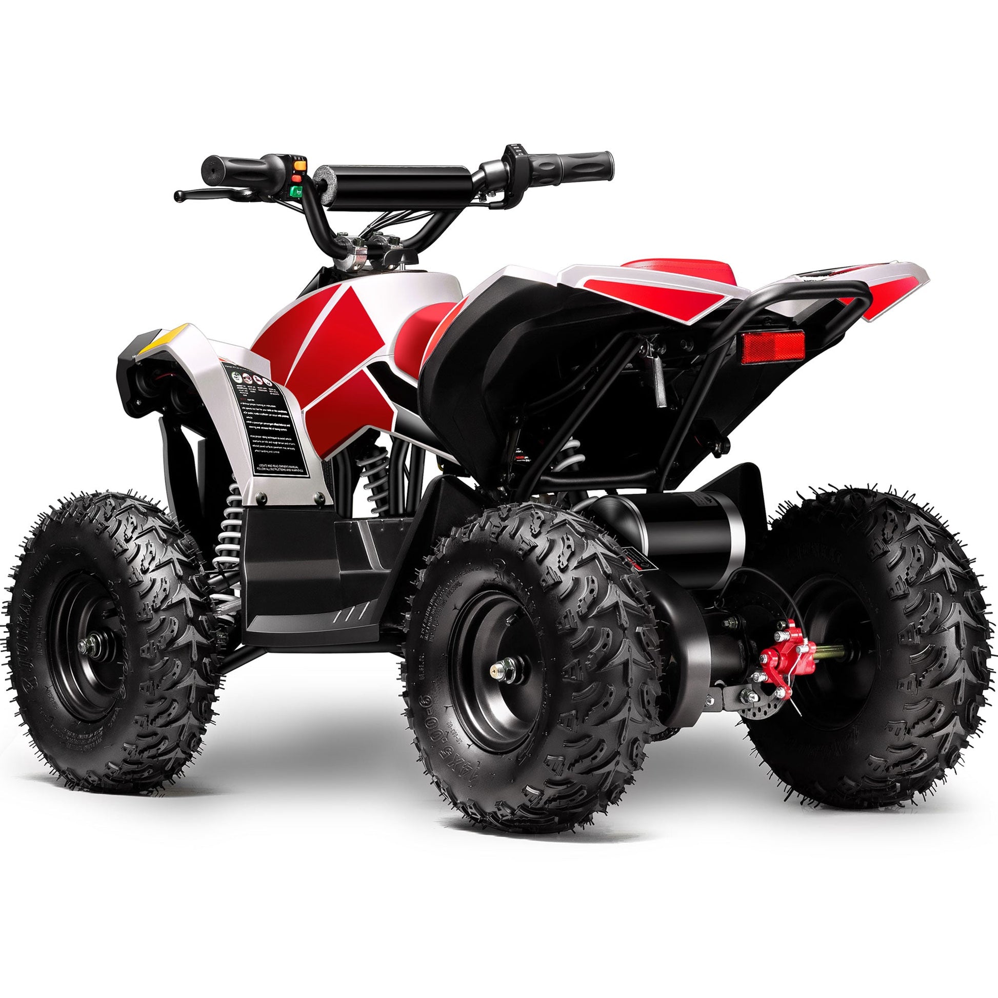 MotoTec E-Bully 36v 1000w ATV White - Image 2