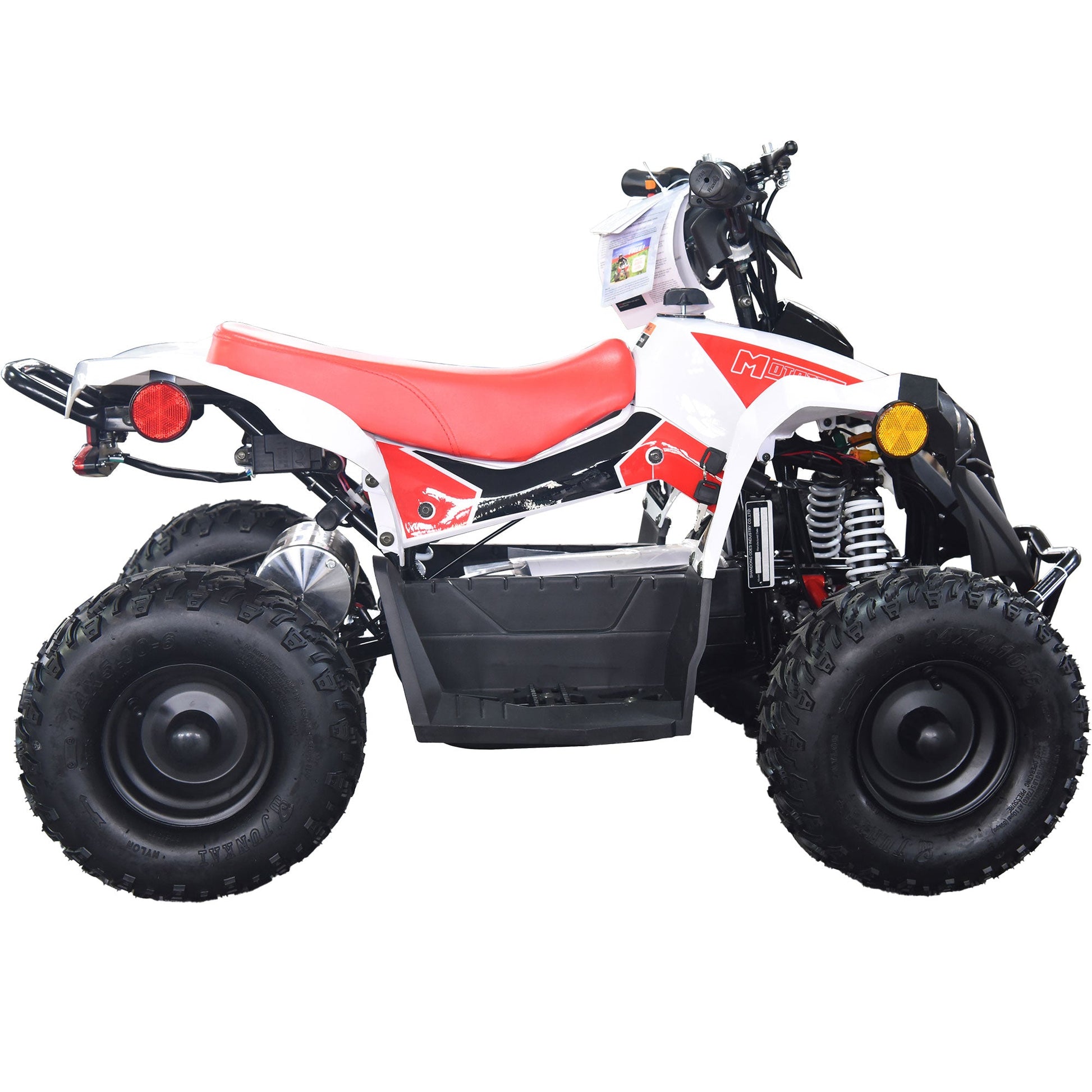 MotoTec E-Bully 36v 1000w ATV White - Image 10