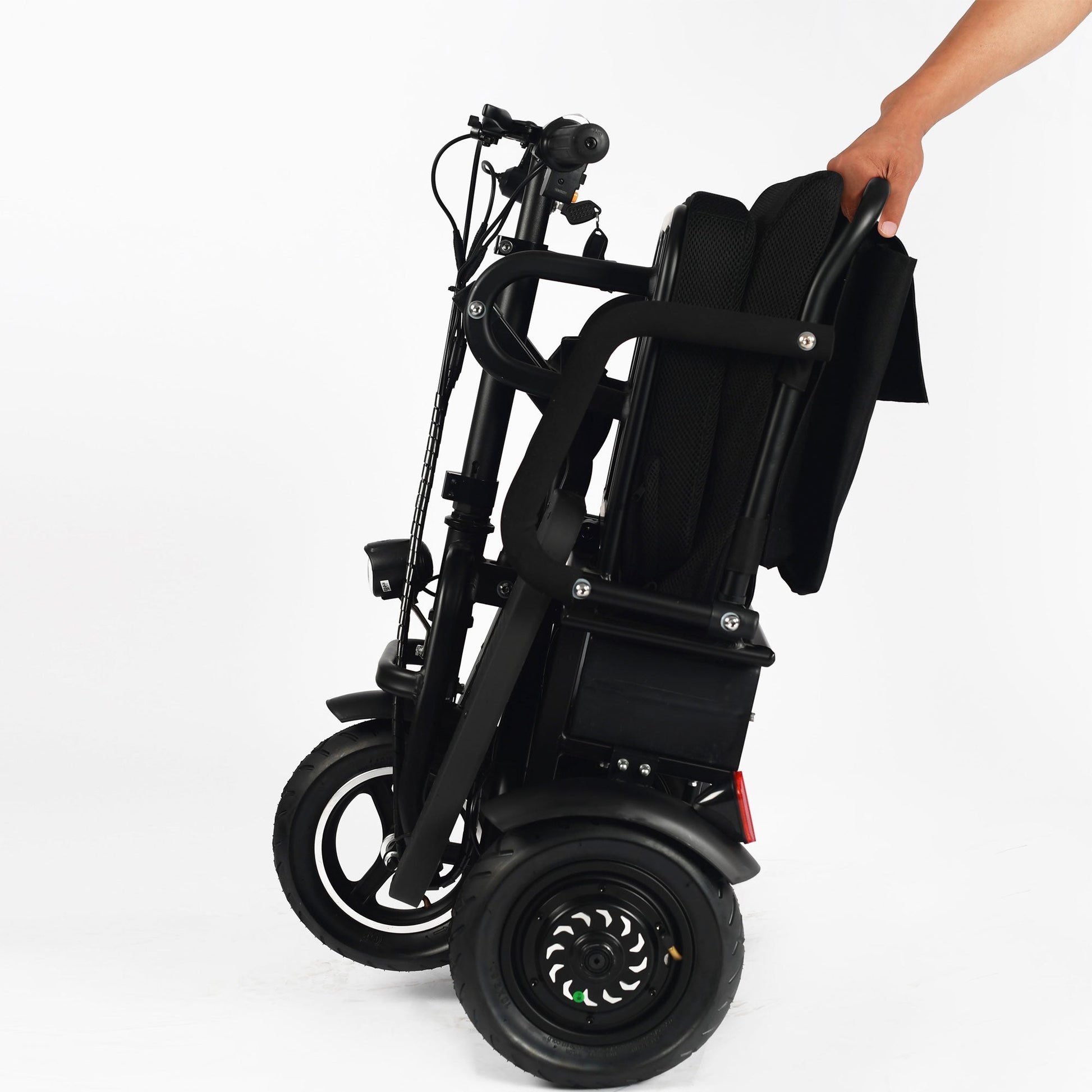 MotoTec Folding Mobility Electric Trike 48v 700w Dual Motor Lithium Black - Image 19
