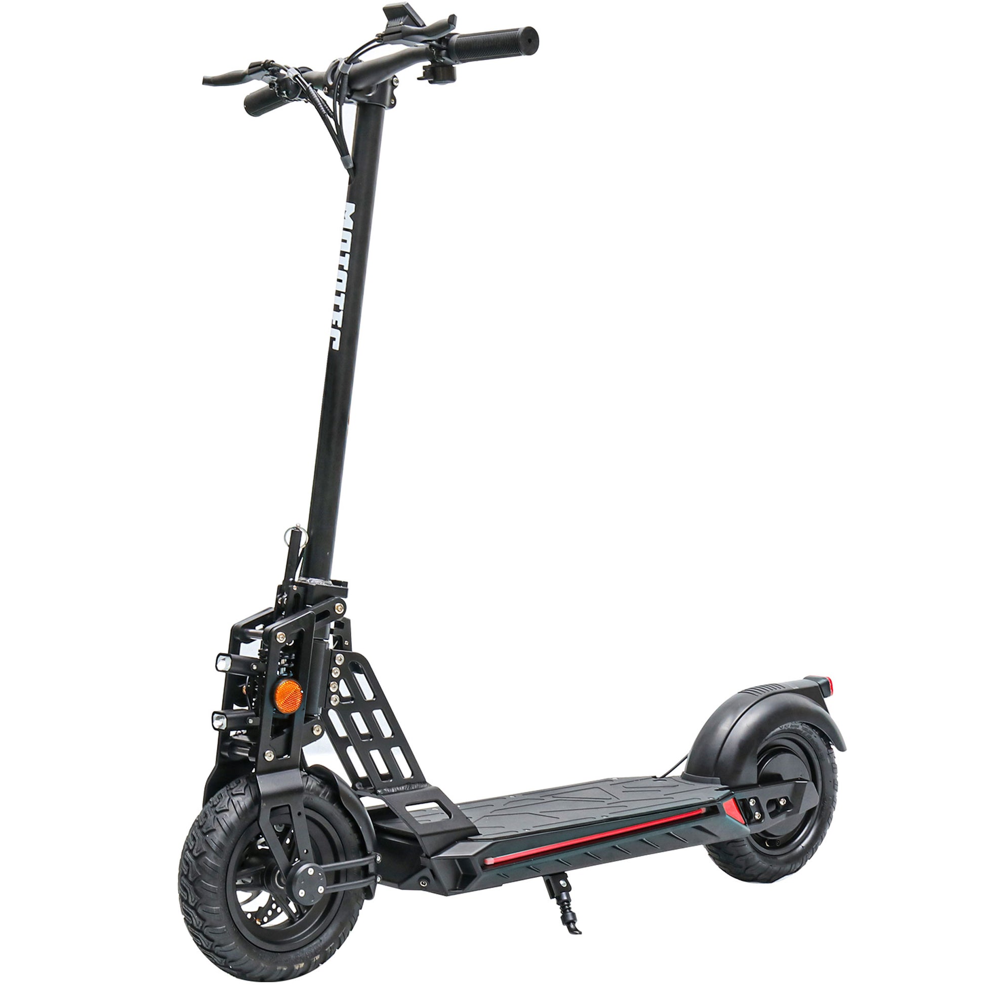 MotoTec Free Ride 600W Electric Scooter Black - Image 1