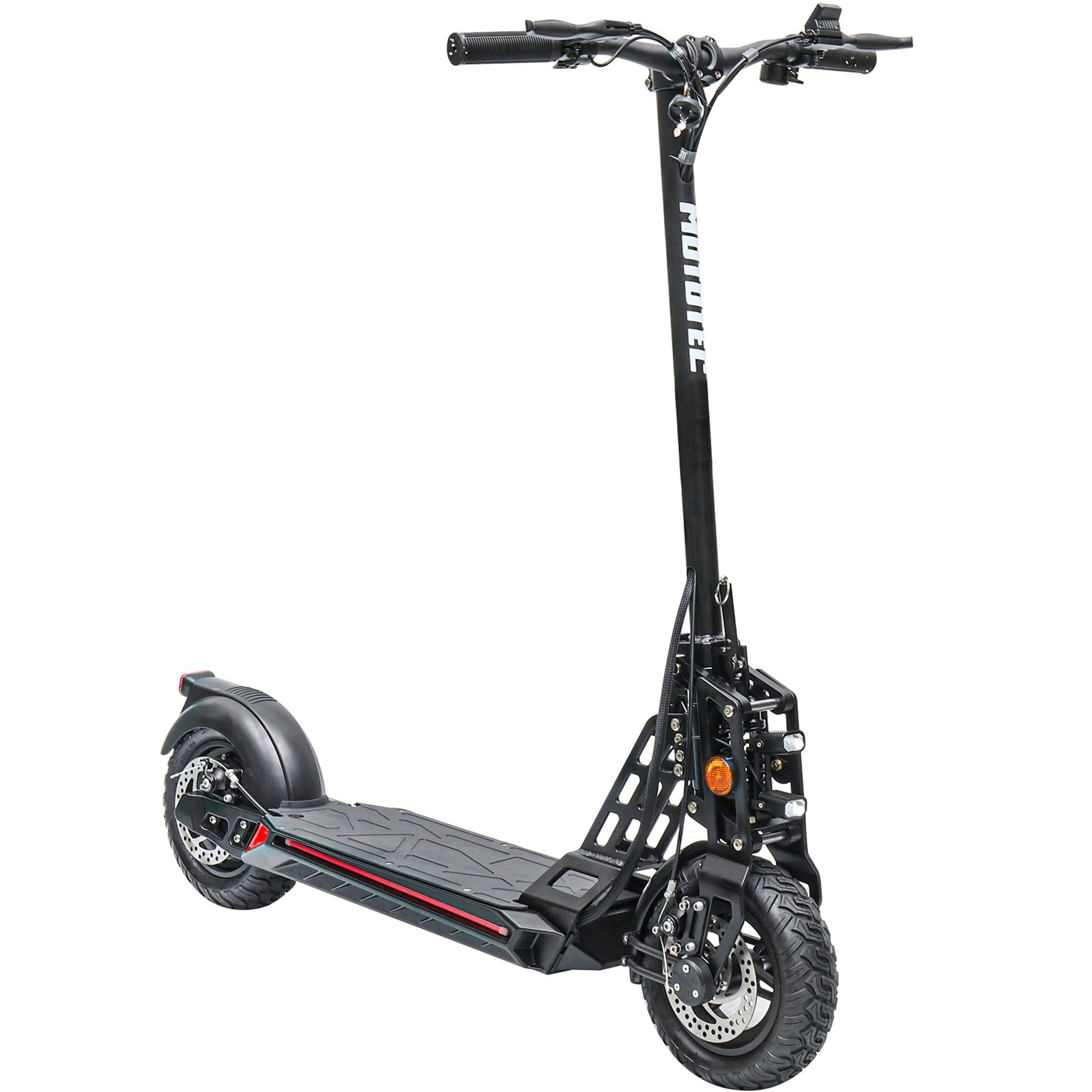 MotoTec Free Ride 48v 600w Lithium Electric Scooter Black - Image 3