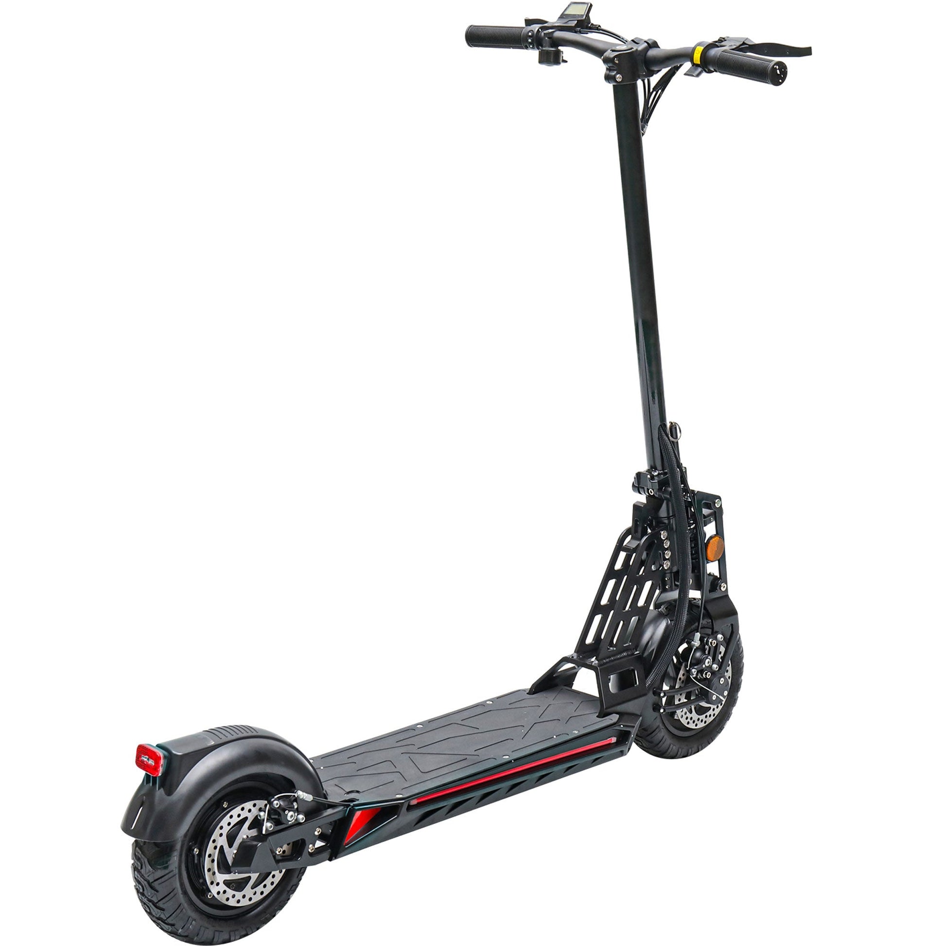 MotoTec Free Ride 48v 600w Lithium Electric Scooter Black - Image 2