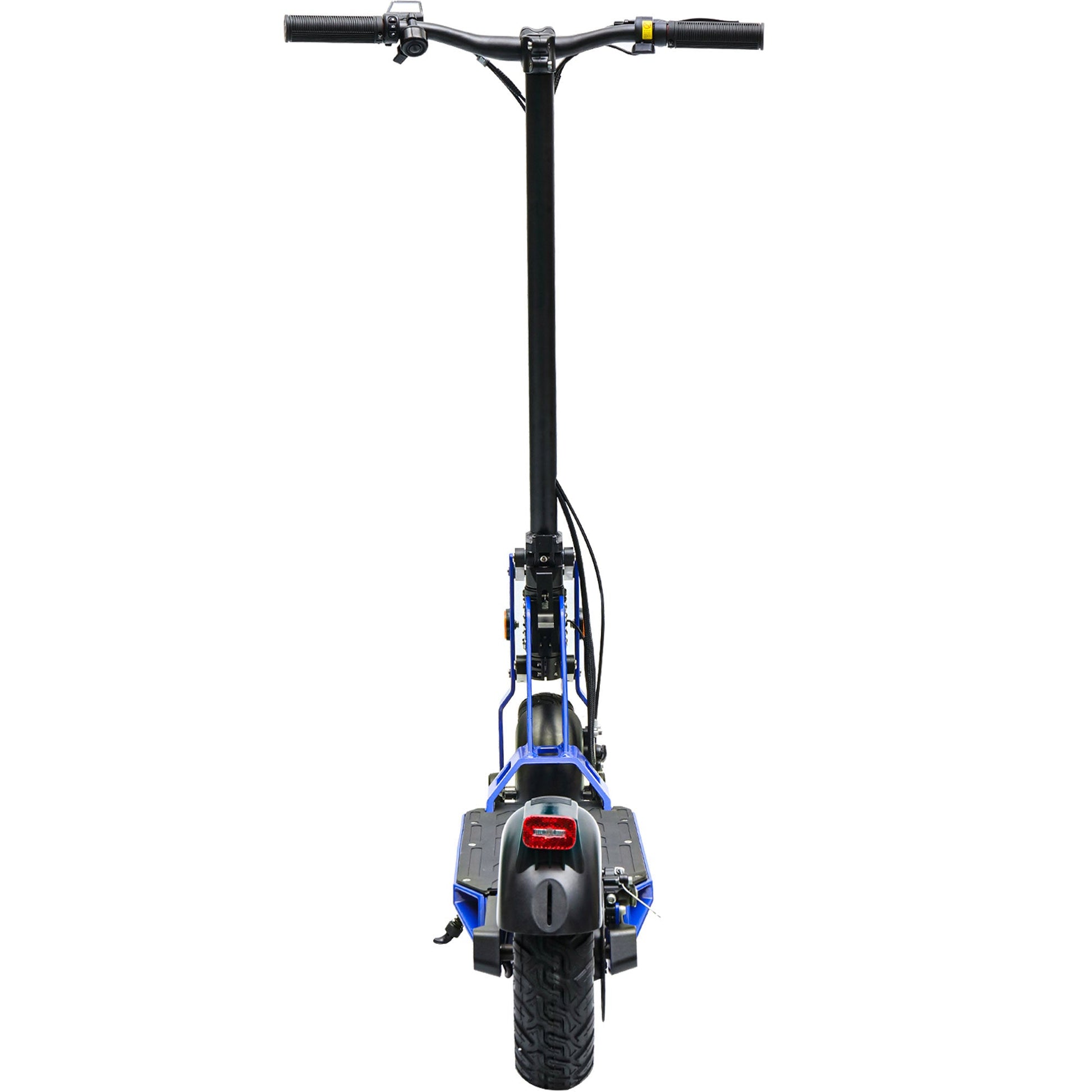 MotoTec Free Ride 48v 600w Lithium Electric Scooter Blue - Image 4