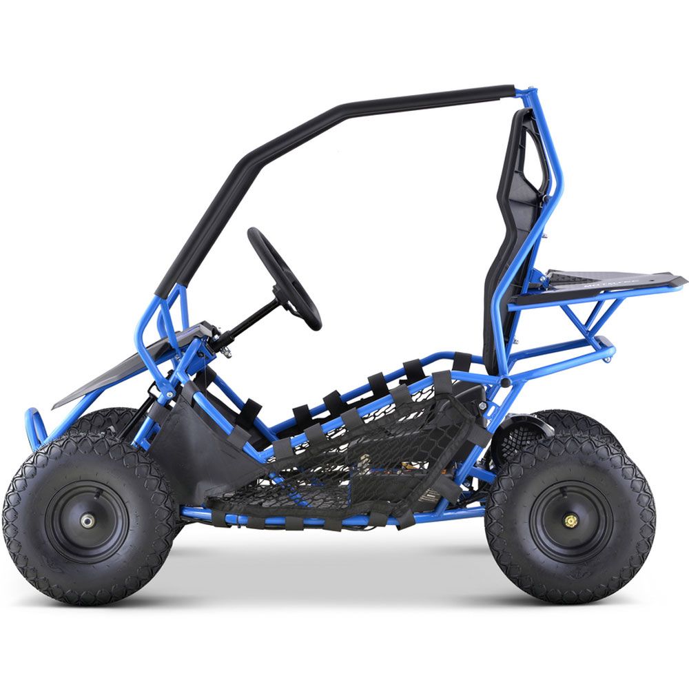 MotoTec Maverick Go Kart 36v 1000w Blue - Image 7