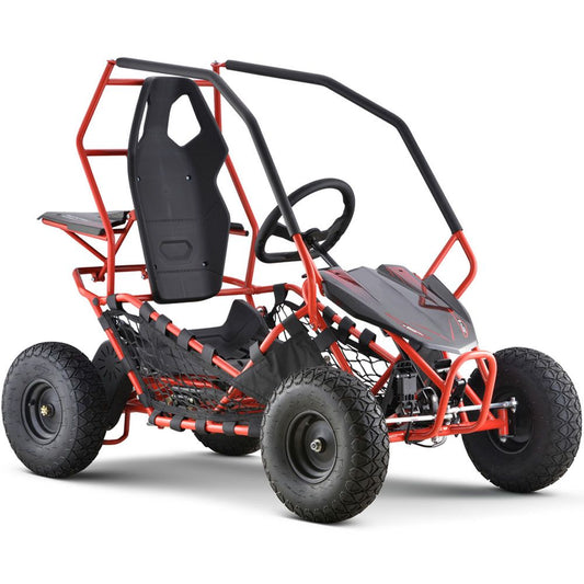 MotoTec Maverick 36V 1000W Go Kart Red – Kids Electric Ride
