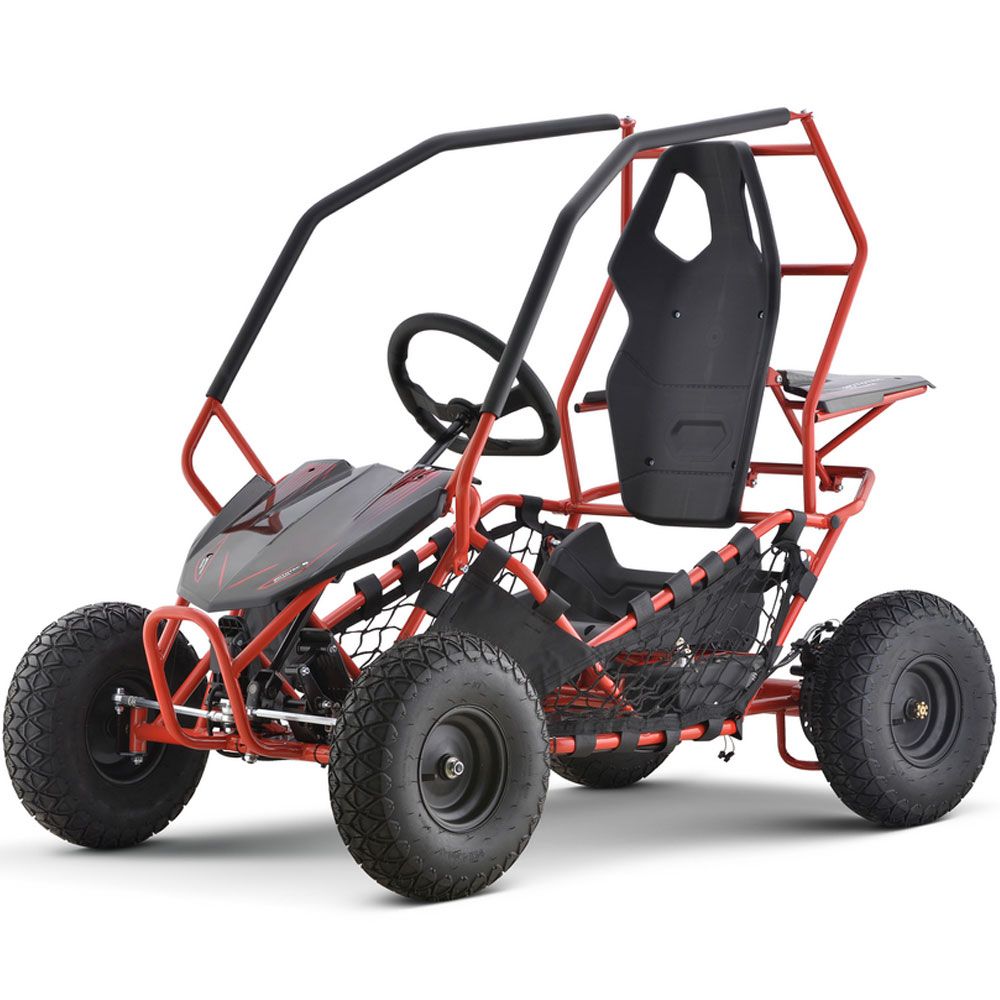 MotoTec Maverick Go Kart 36v 1000w Red - Image 5