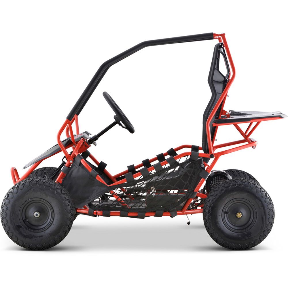MotoTec Maverick Go Kart 36v 1000w Red - Image 8