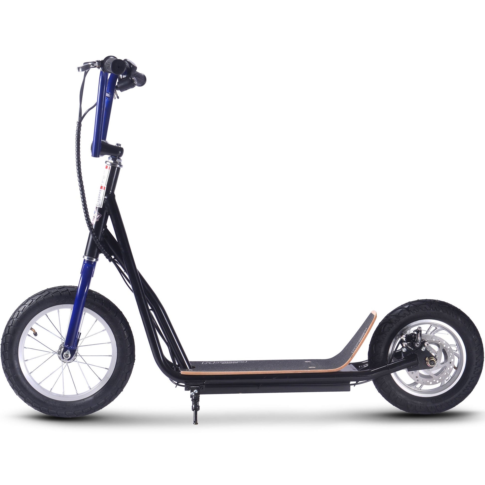 MotoTec Groove 36v 350w Big Wheel Lithium Electric Scooter Black - Image 2