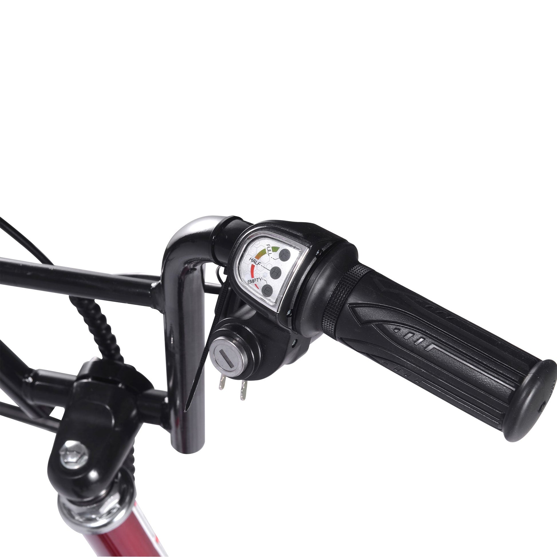 MotoTec Groove 36v 350w Big Wheel Lithium Electric Scooter Red - Image 8