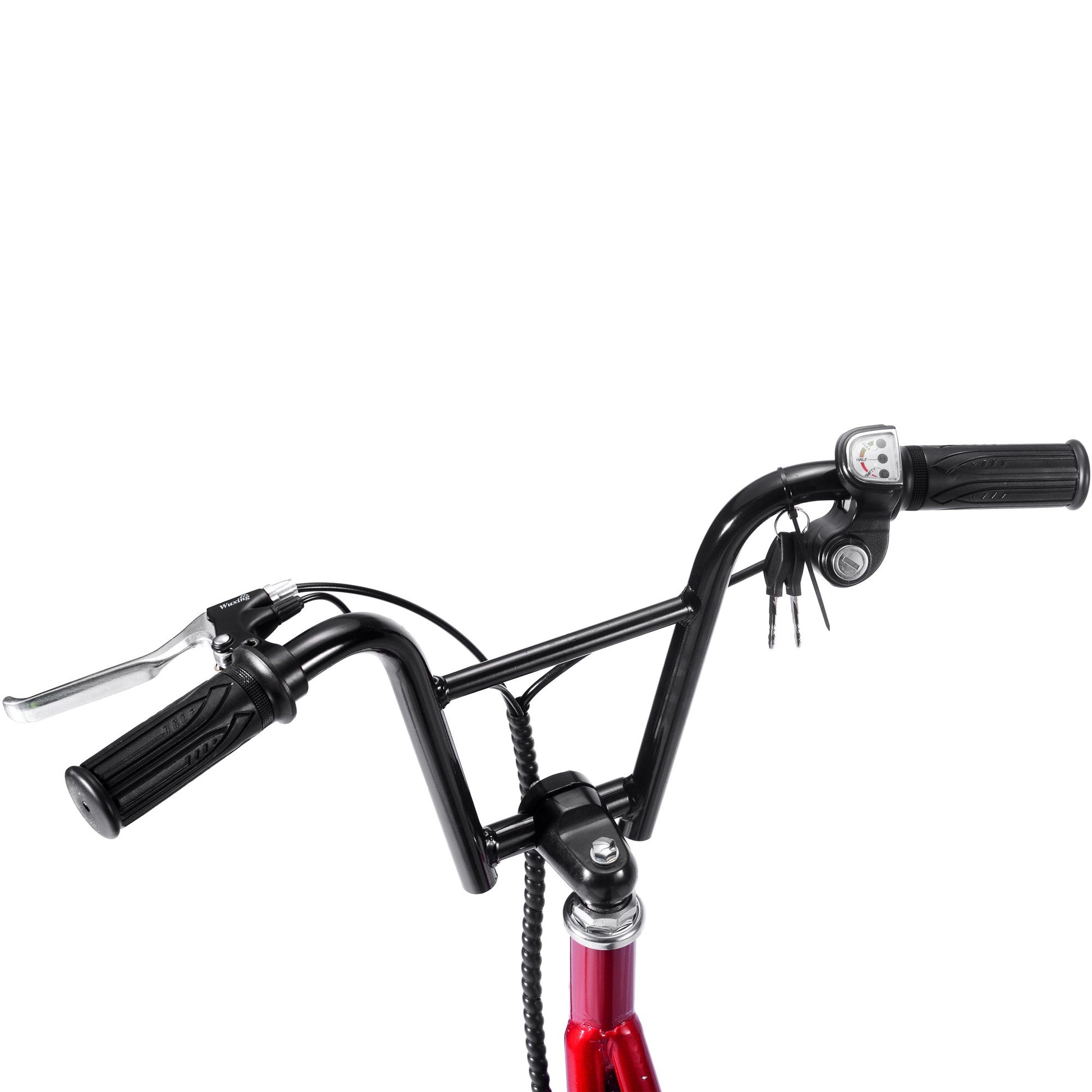 MotoTec Groove 36v 350w Big Wheel Lithium Electric Scooter Red - Image 7