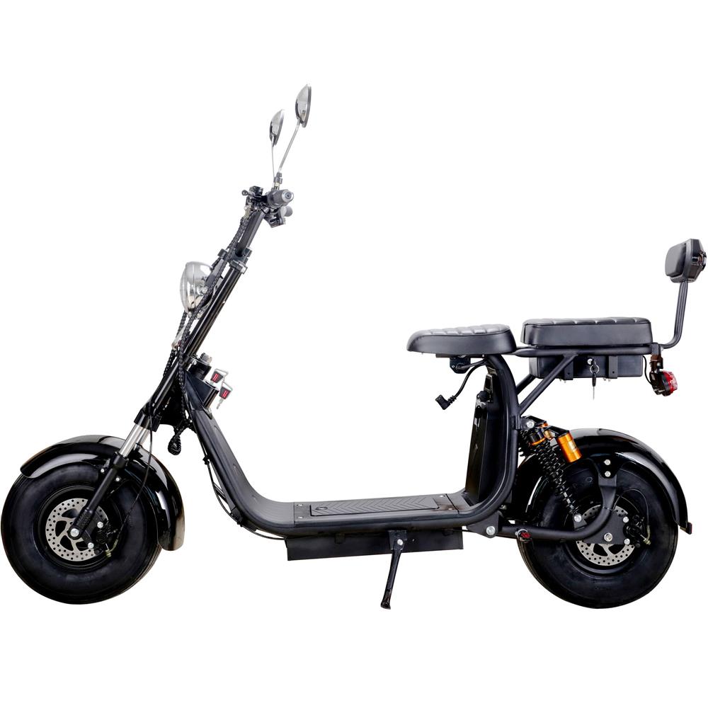MotoTec Knockout 60v 2000w Lithium Electric Scooter Black - Image 5