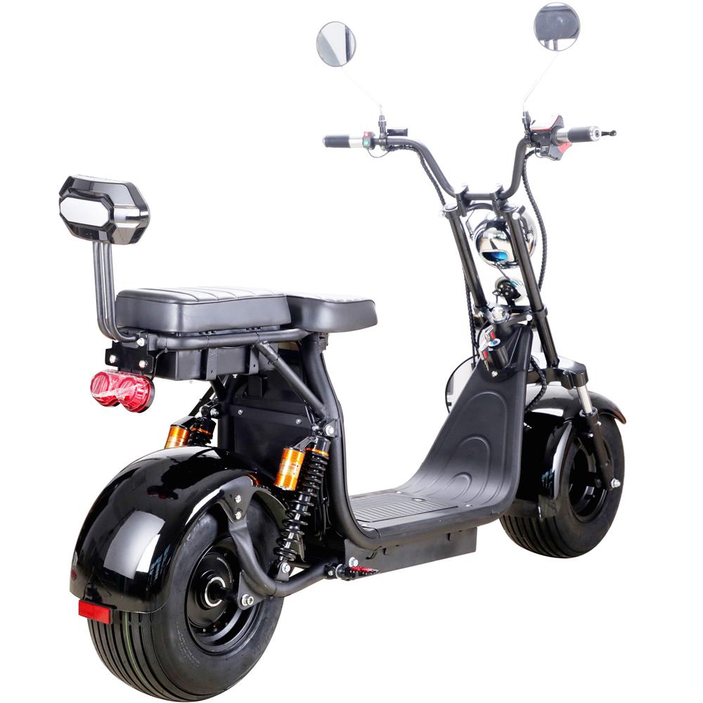 MotoTec Knockout 60v 2000w Lithium Electric Scooter Black - Image 3