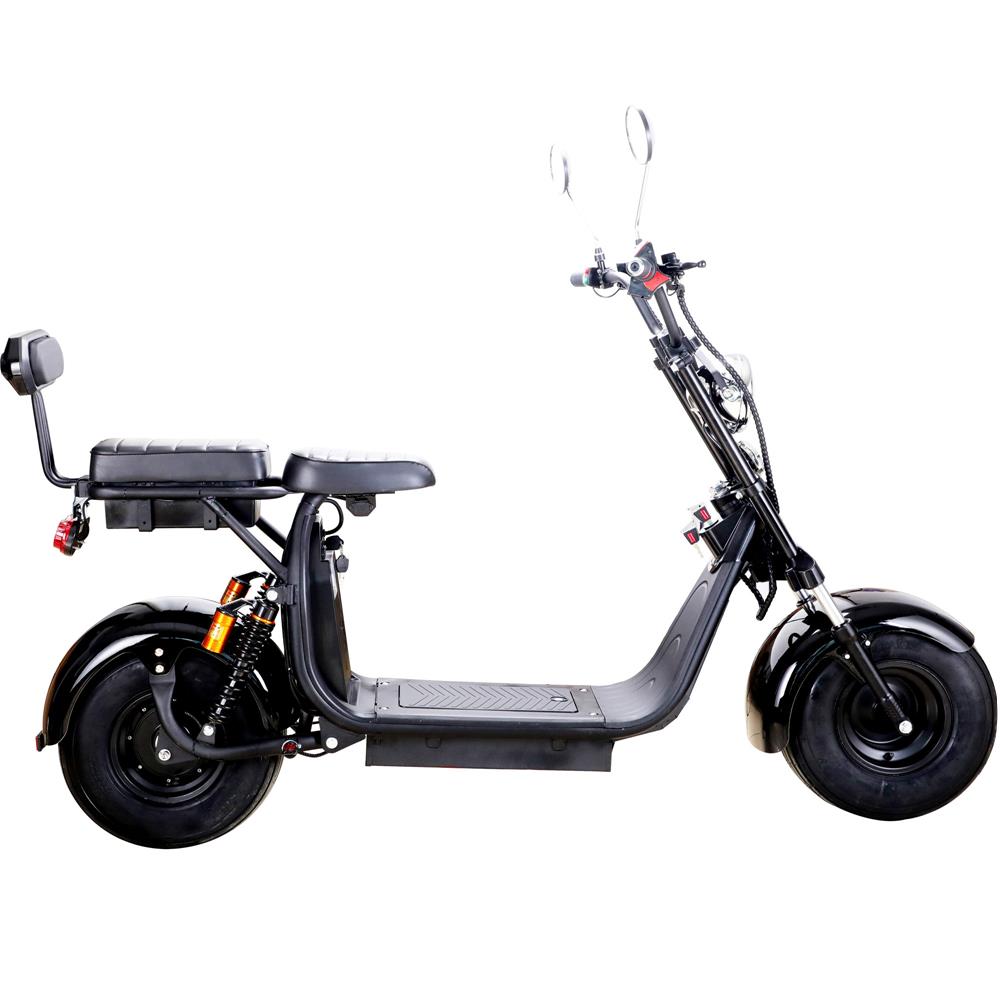 MotoTec Knockout 60v 2000w Lithium Electric Scooter Black - Image 6