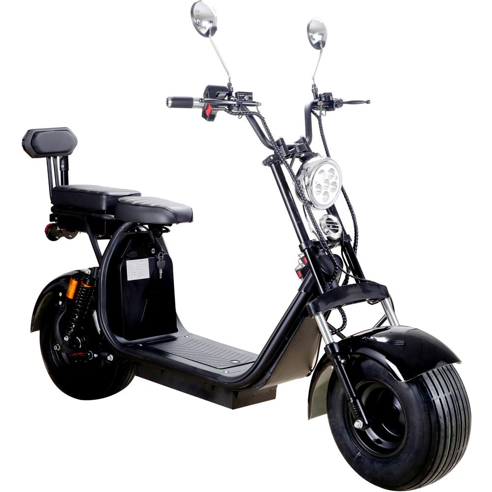 MotoTec Knockout 60v 2000w Lithium Electric Scooter Black - Image 4