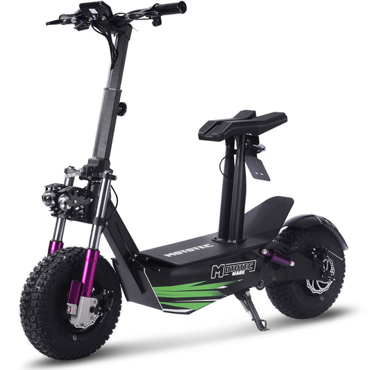 MotoTec Mars 48V 2500W Folding Electric Scooter