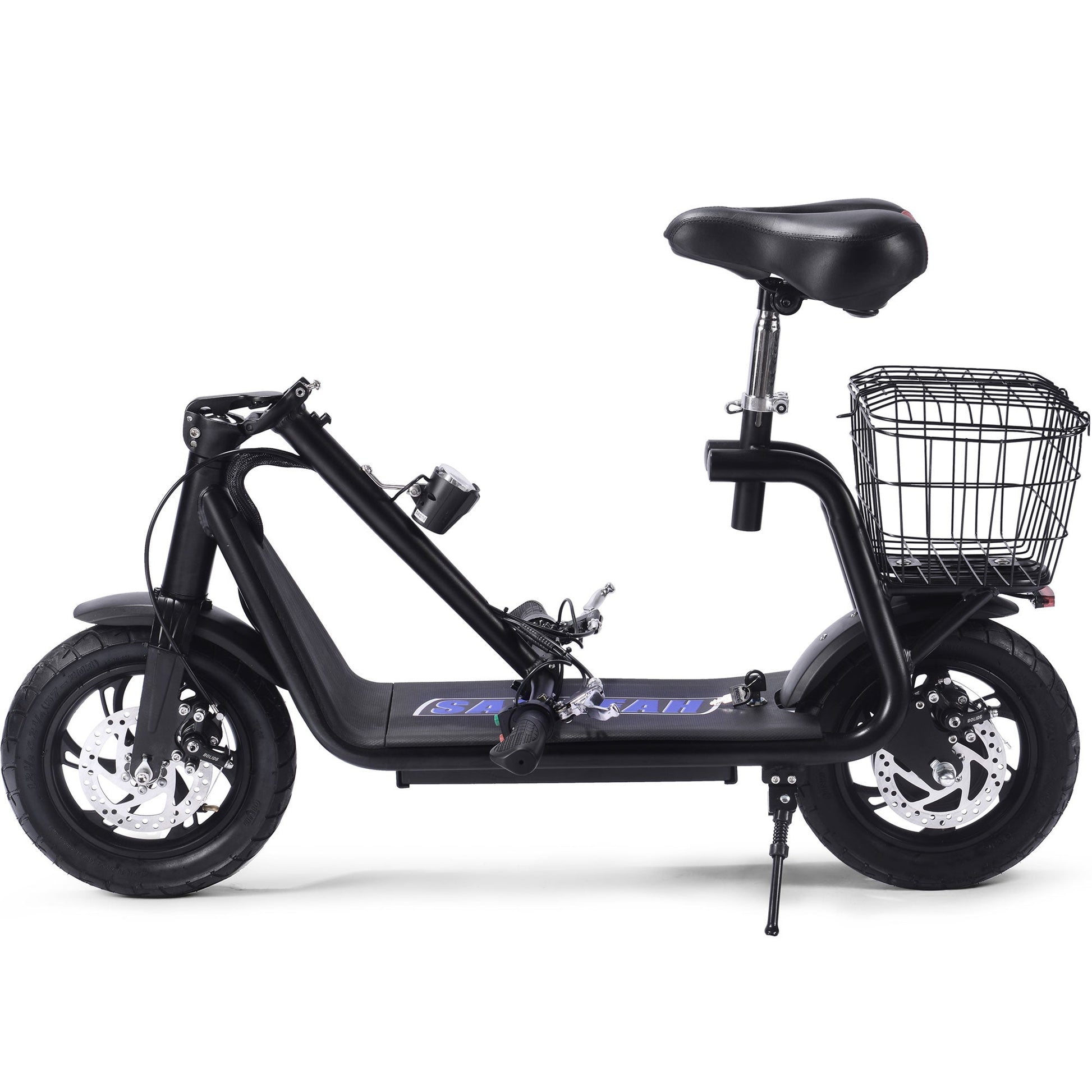 MotoTec Metro 36v 500w Lithium Electric Scooter Black - Image 5