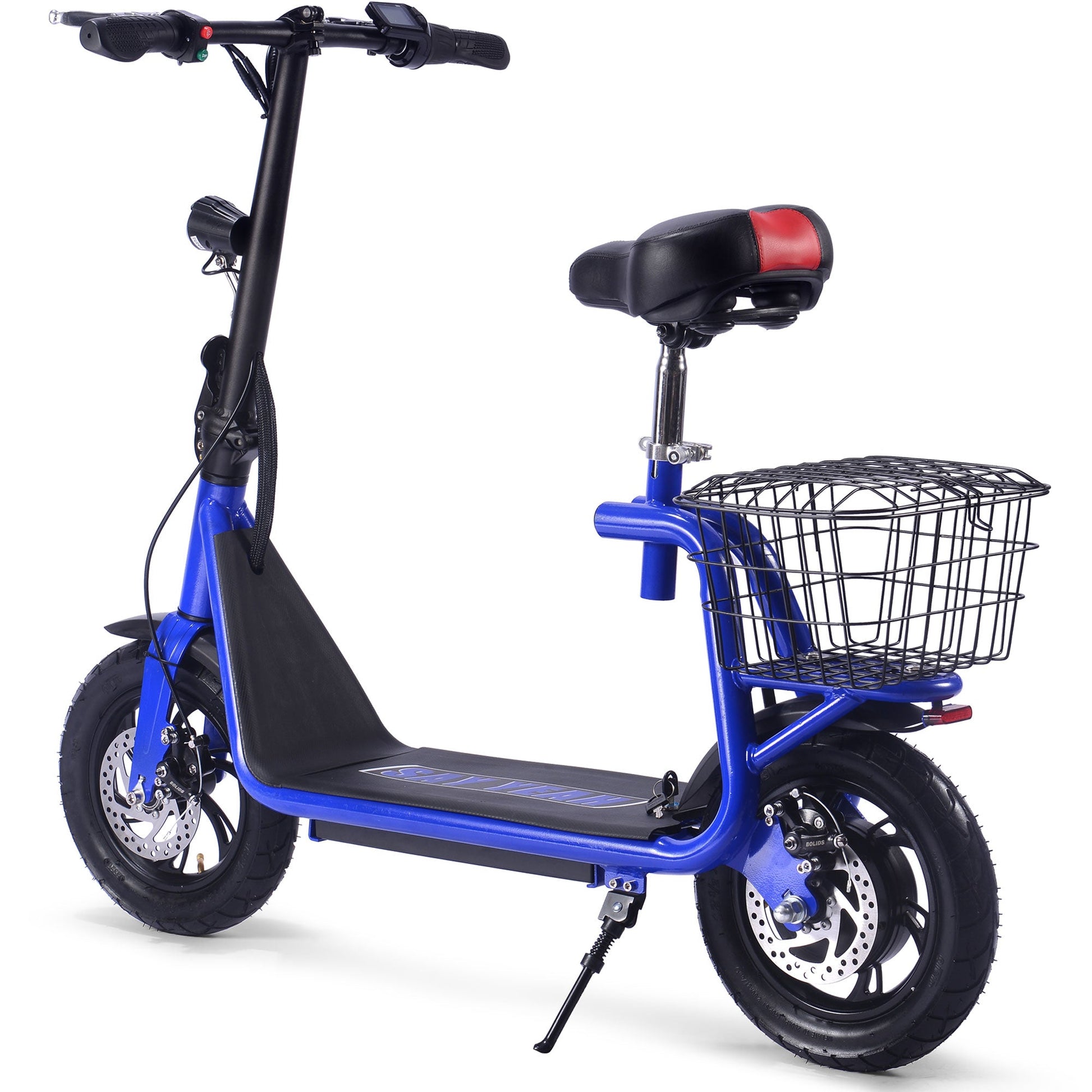 MotoTec Metro 36v 500w Lithium Electric Scooter Blue - Image 6