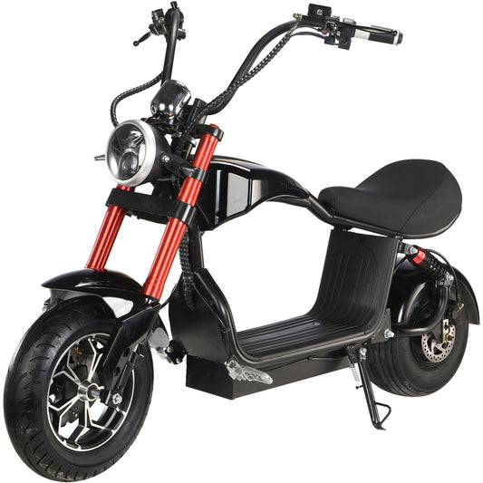 MotoTec Mini Lowboy 48V 800W Electric Scooter Black