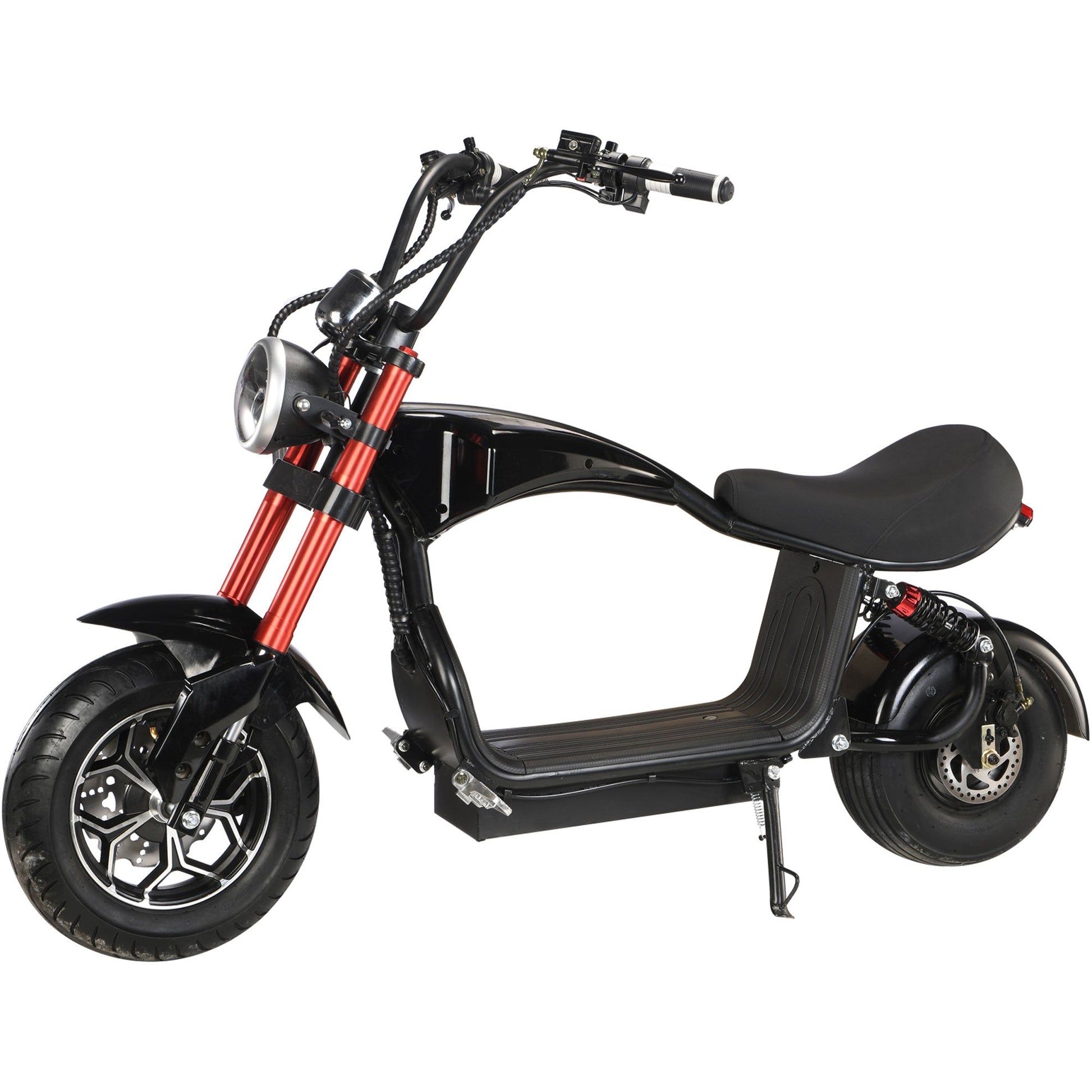 MotoTec Mini Lowboy 48v 800w Lithium Scooter Black - Image 3
