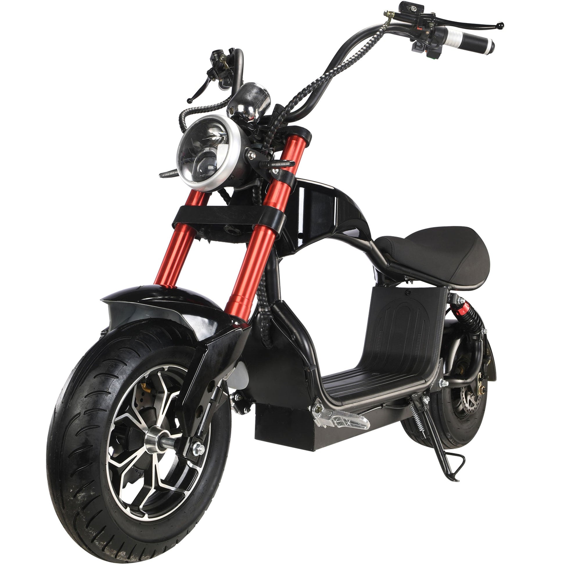 MotoTec Mini Lowboy 48v 800w Lithium Scooter Black - Image 5