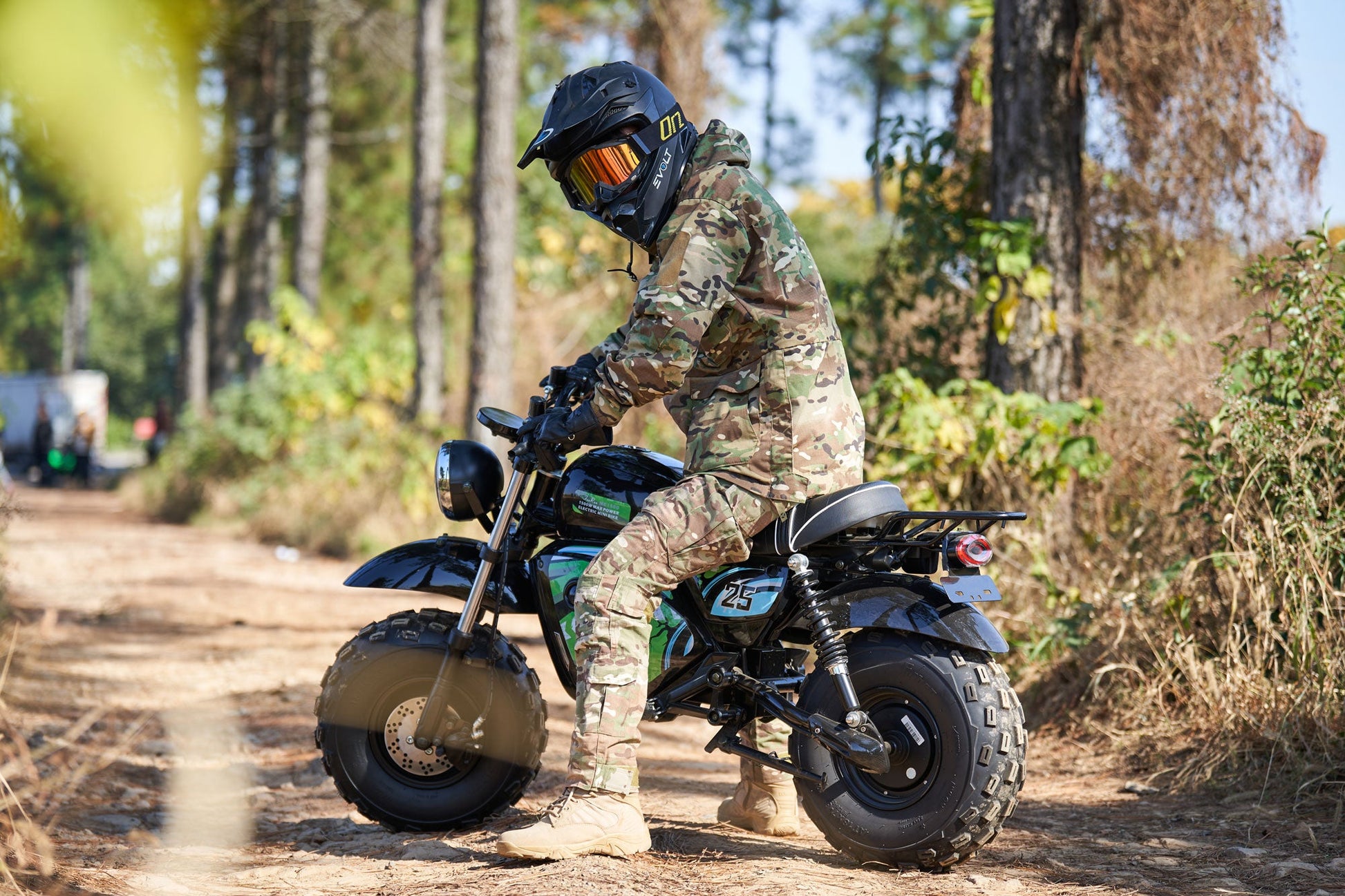 MotoTec 60v 1500w Electric Minibike Lithium Black - Image 14