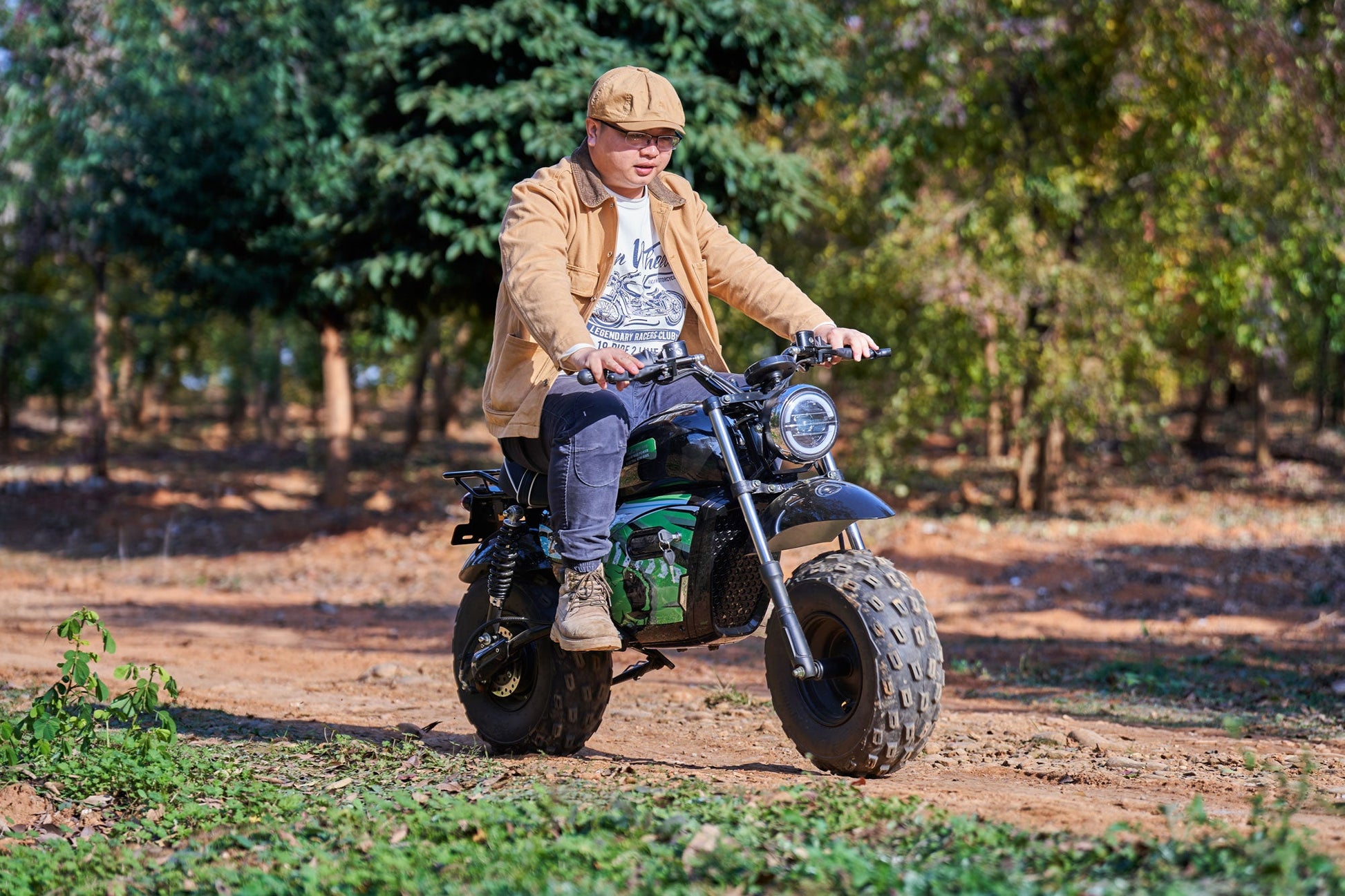 MotoTec 60v 1500w Electric Minibike Lithium Black - Image 12