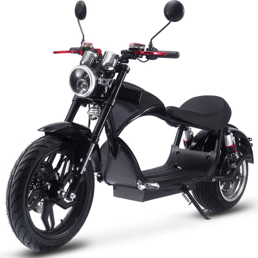 MotoTec Raven 60V 2500W Electric Scooter Black