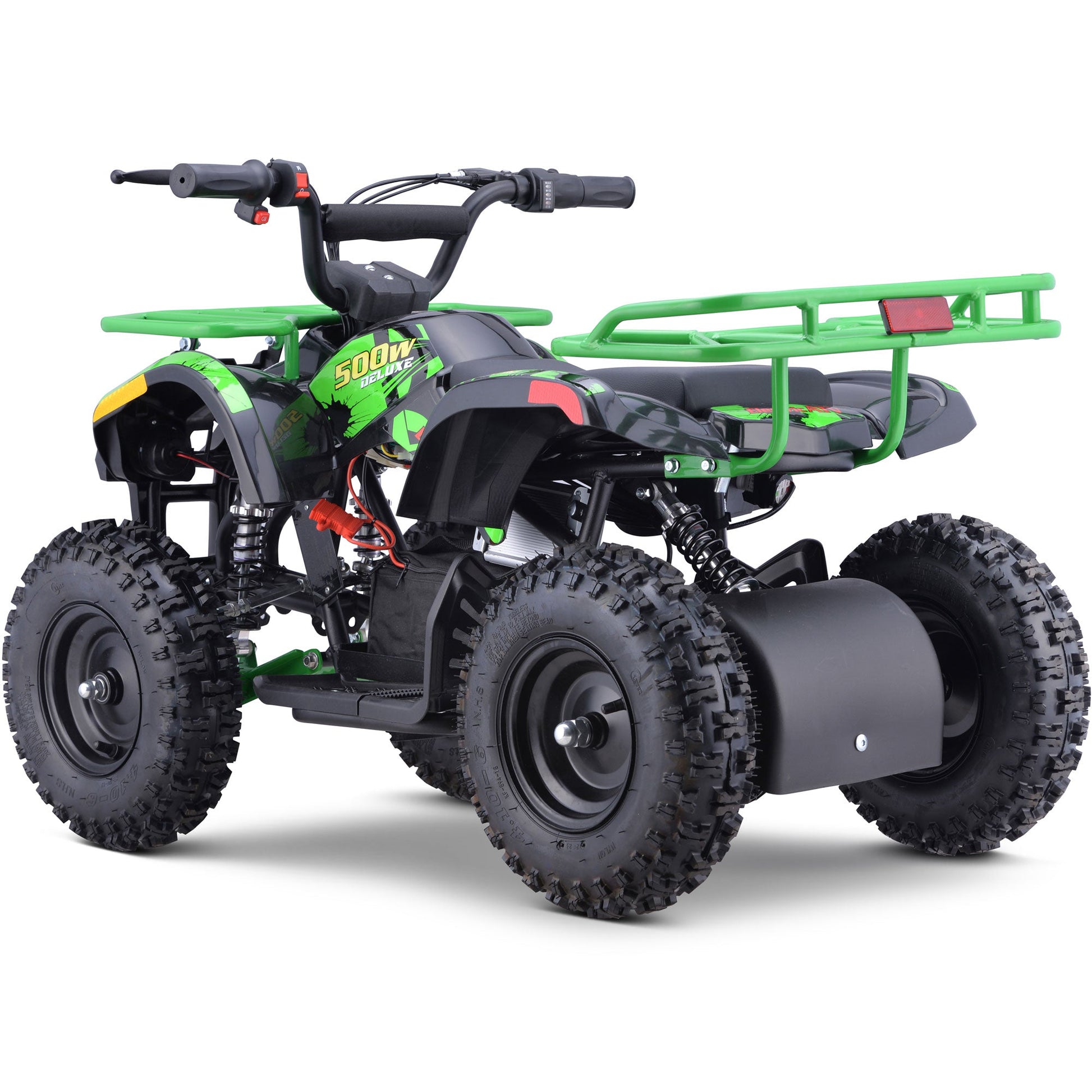 MotoTec Sonora 36v 500w Kids ATV Green - Image 4